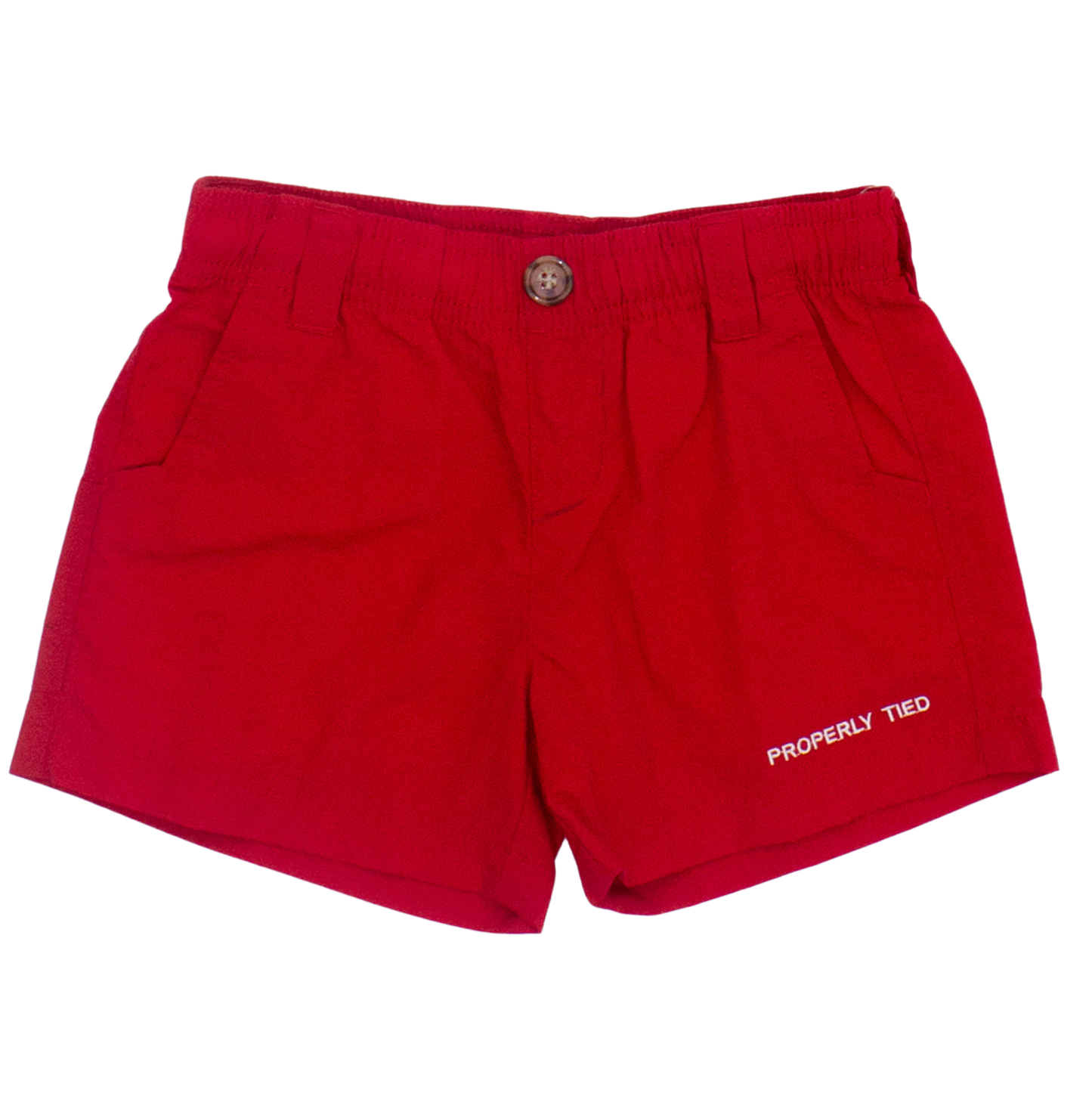 Properly Tied Red Mallard Shorts