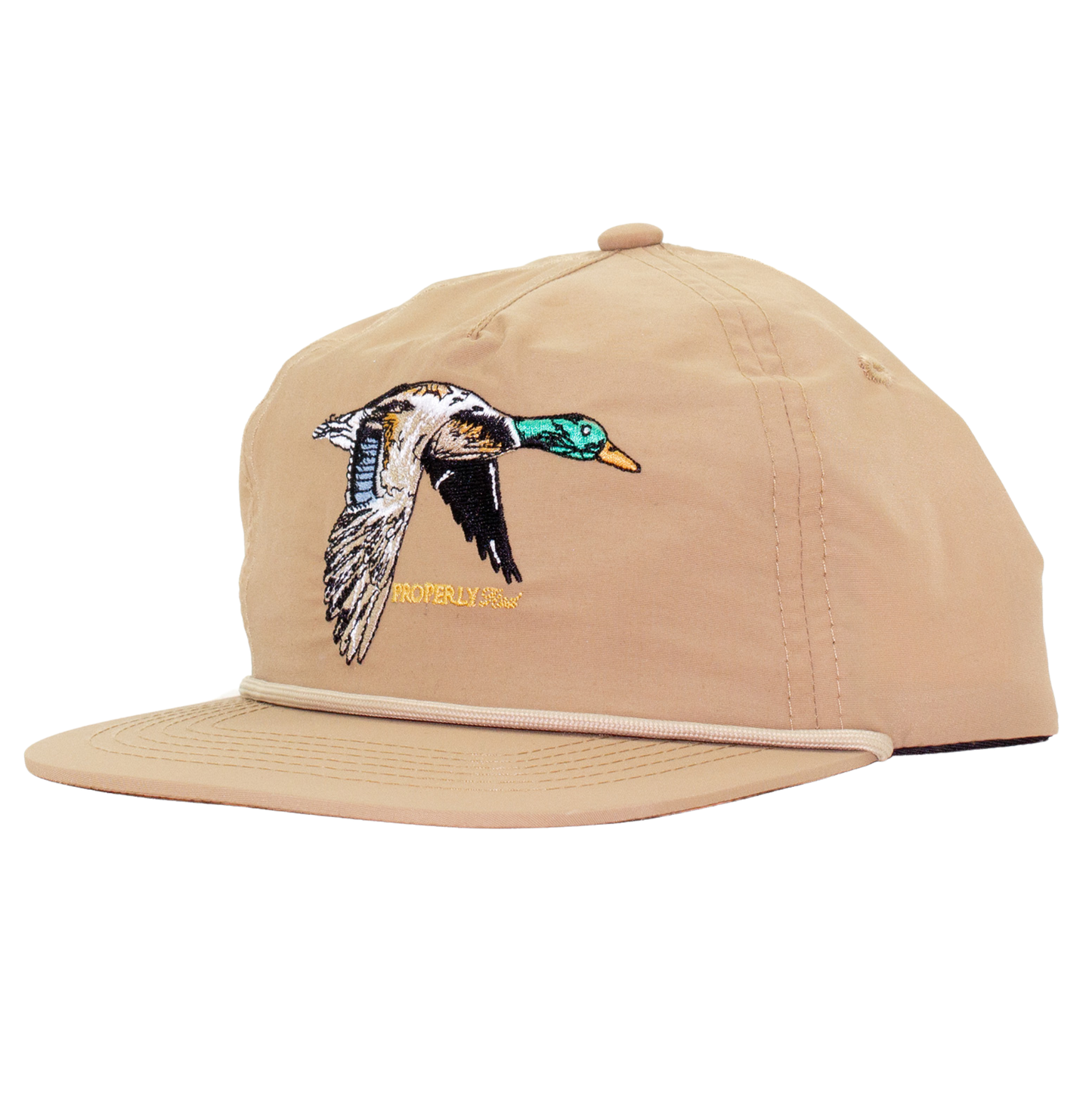 Properly Tied Mallard Flight Rope Hat