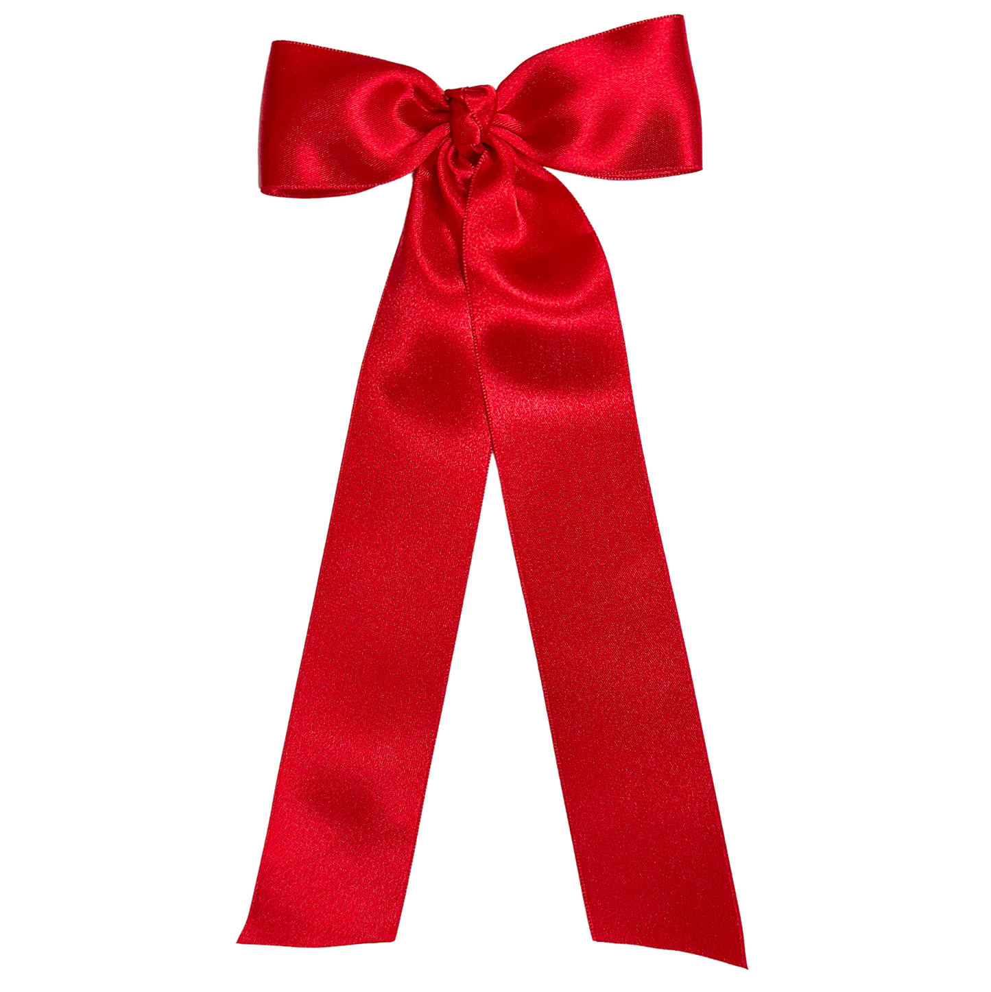 Wee Ones French Satin Streamer Bow - Med