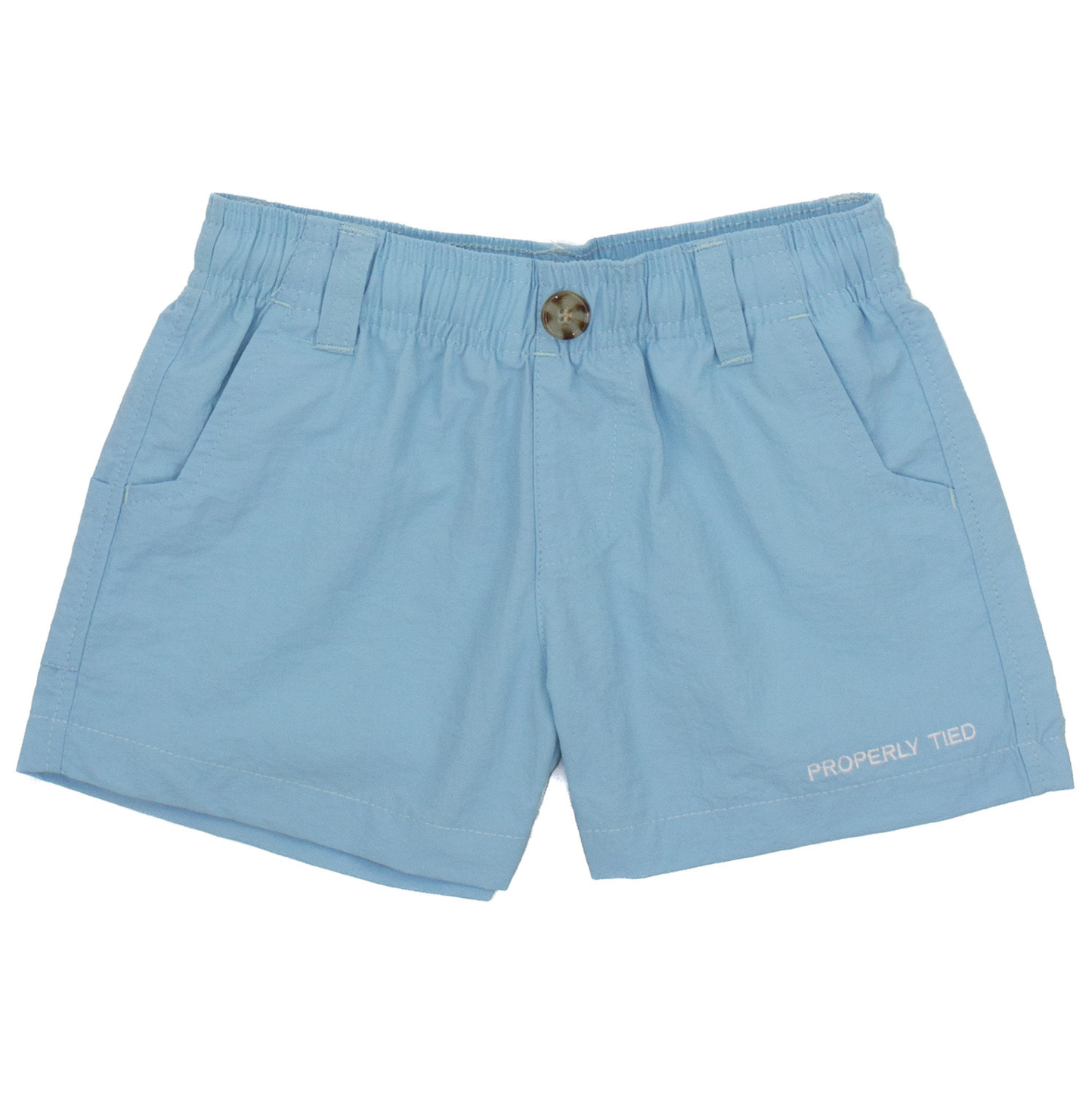 Properly Tied Aqua Mallard Shorts