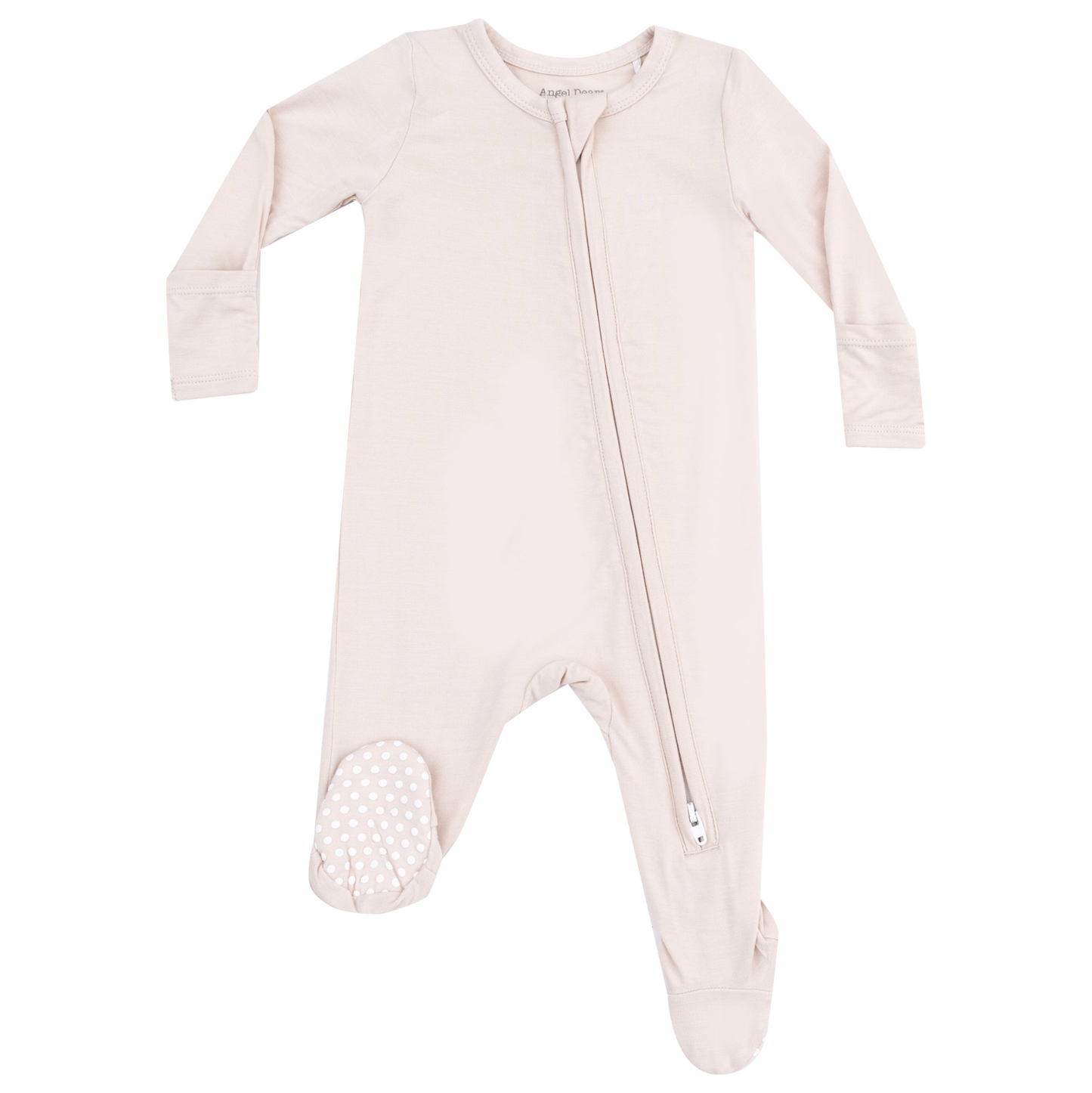 Angel Dear Sandshell Zipper Footie