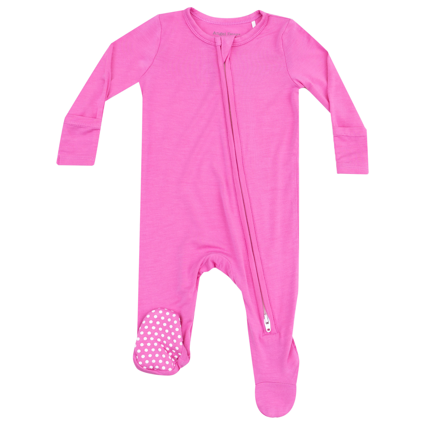 Angel Dear Strawberry Moon Zipper Footie