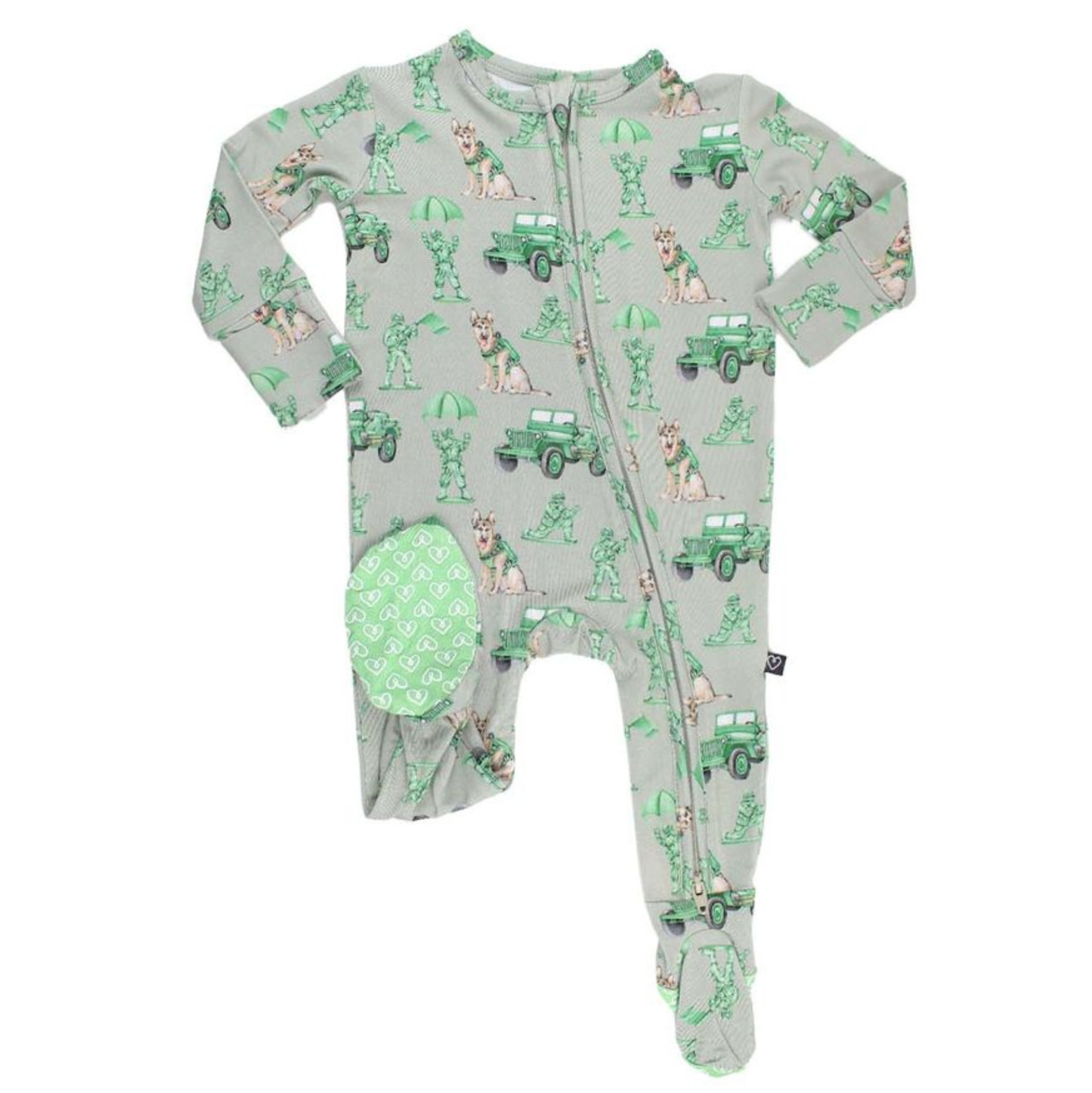 Lev Baby Major Zipper Footie