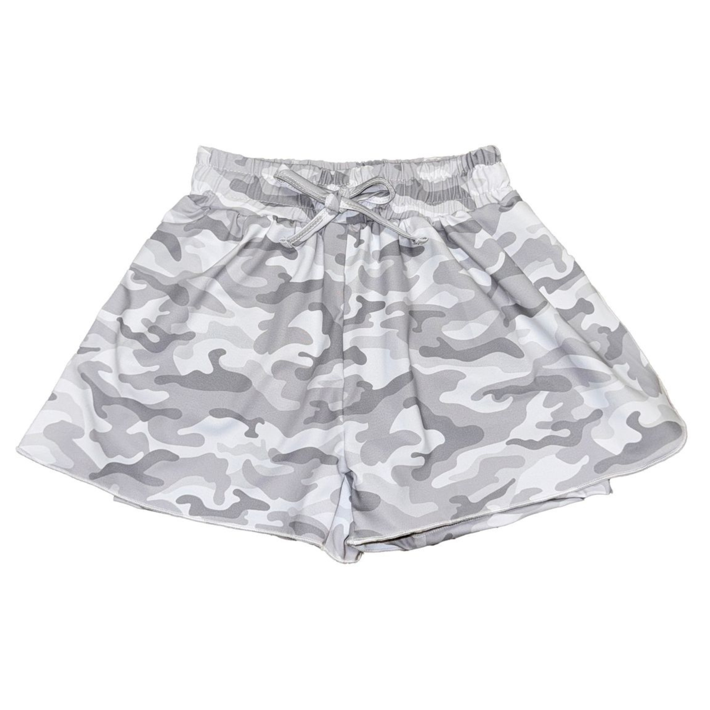 Belle Cher Camo Butterfly Shorts
