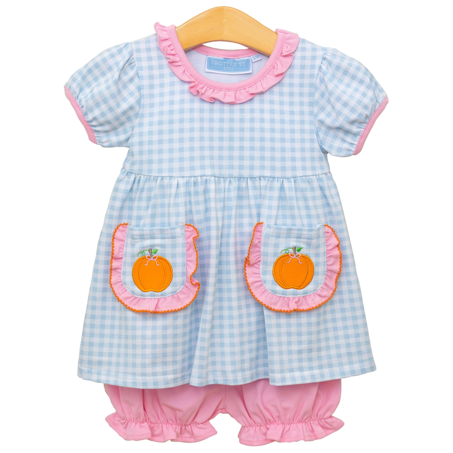 Trotter St. Pumpkin Bloomer Set