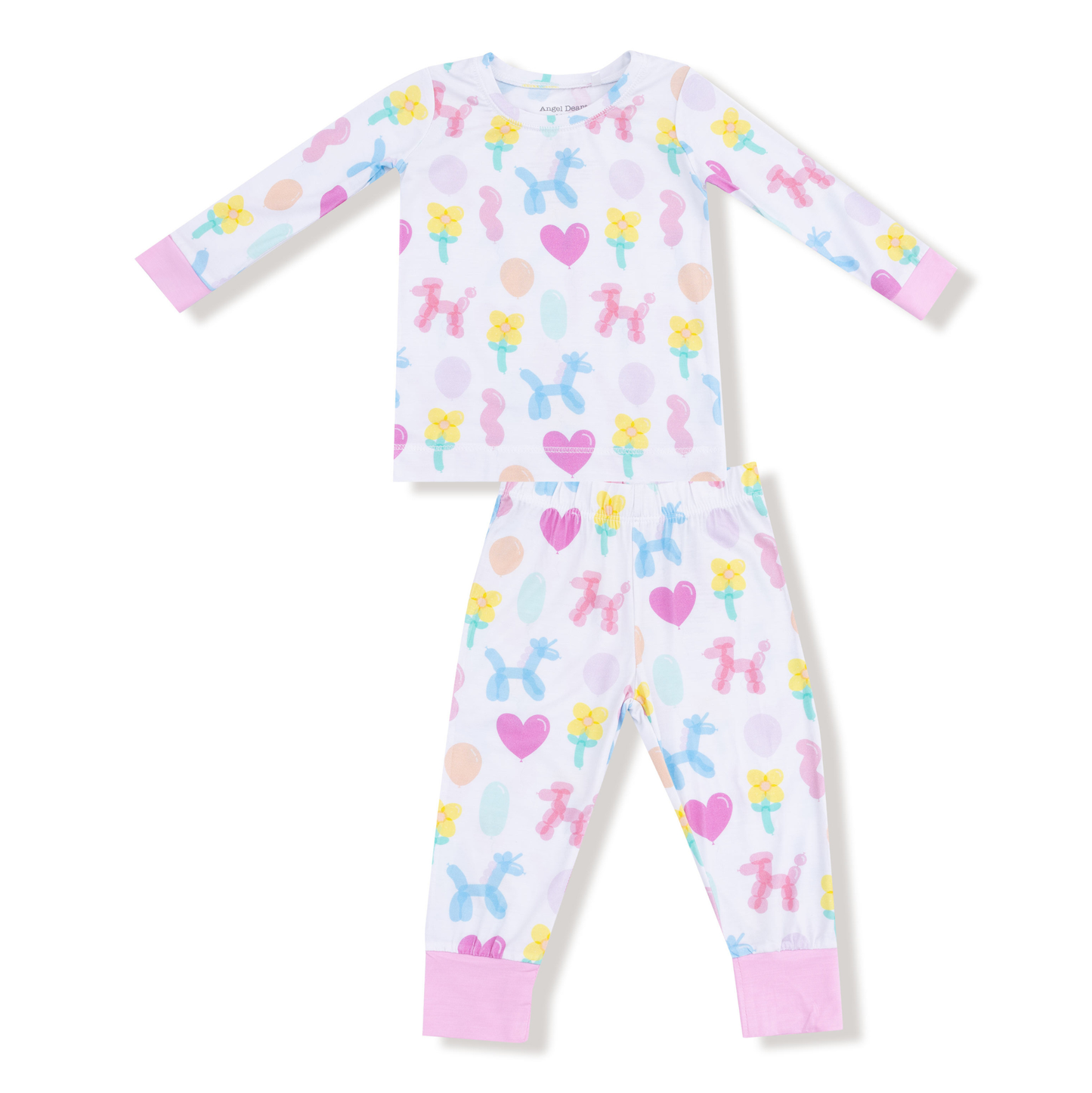 Angel Dear Pink Balloon Animals Lounge Set