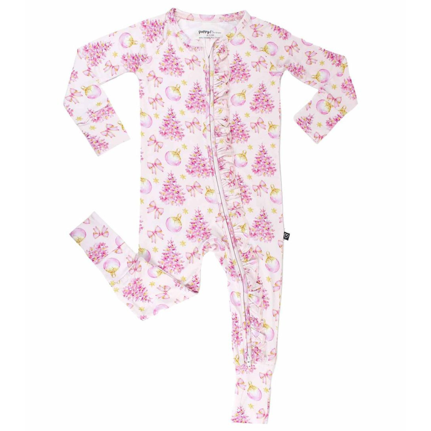 Lev Baby Kristina Ruffle Convertible Romper