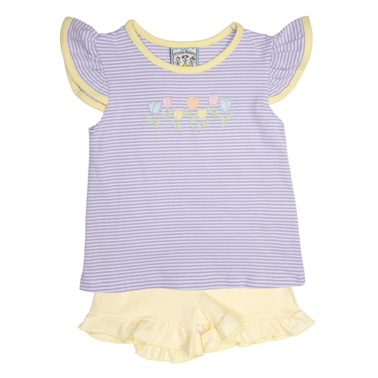 Three Sisters Tulip Short Set