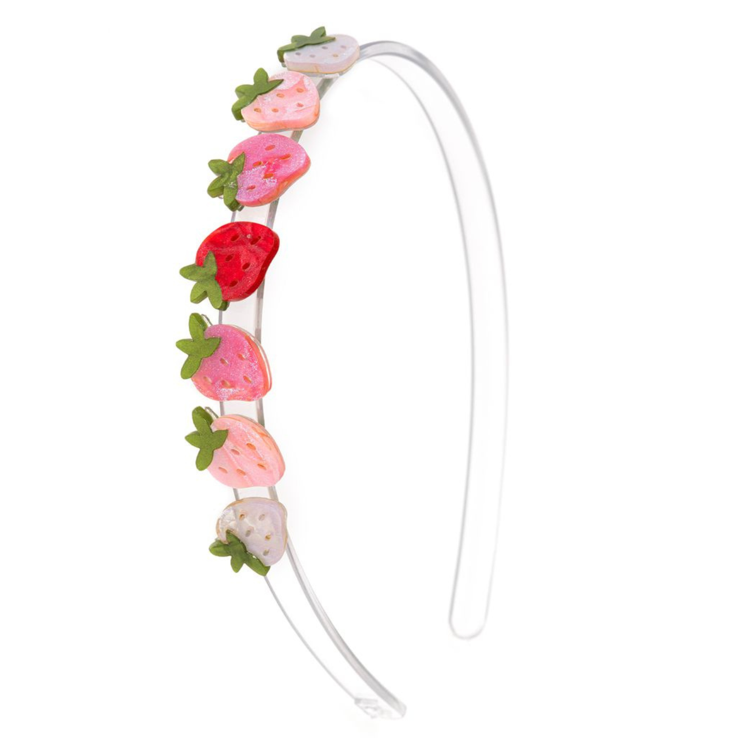 Lilies & Roses Strawberry Shimmer Headband