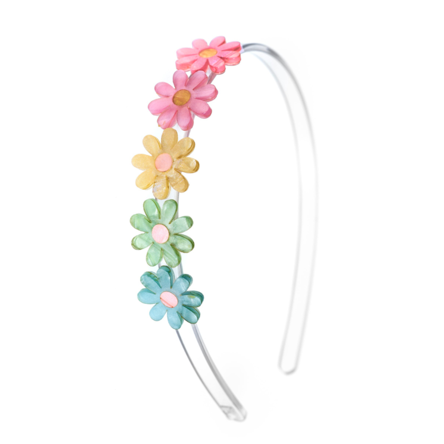 Lilies & Roses Daisy Pastel Pearl Headband