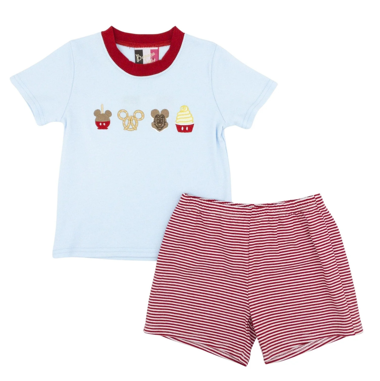 Banana Split Magical Snacks Boys Short Set