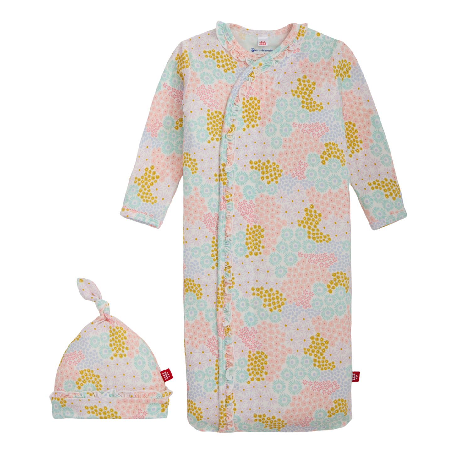 Magnetic Me Harper Modal Ruffle Gown + Hat Set