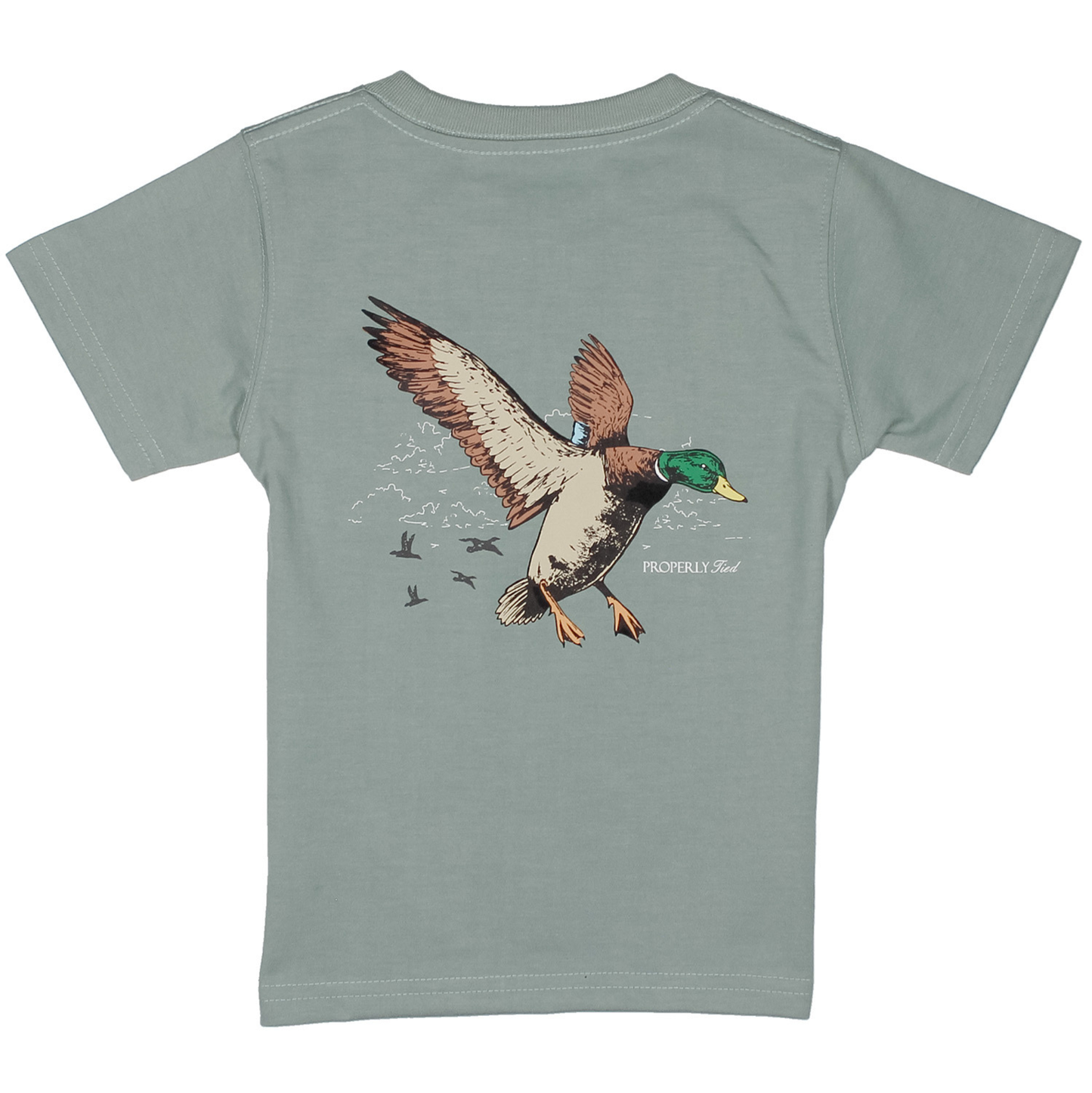 Properly Tied Fog Mallard Flight Shirt