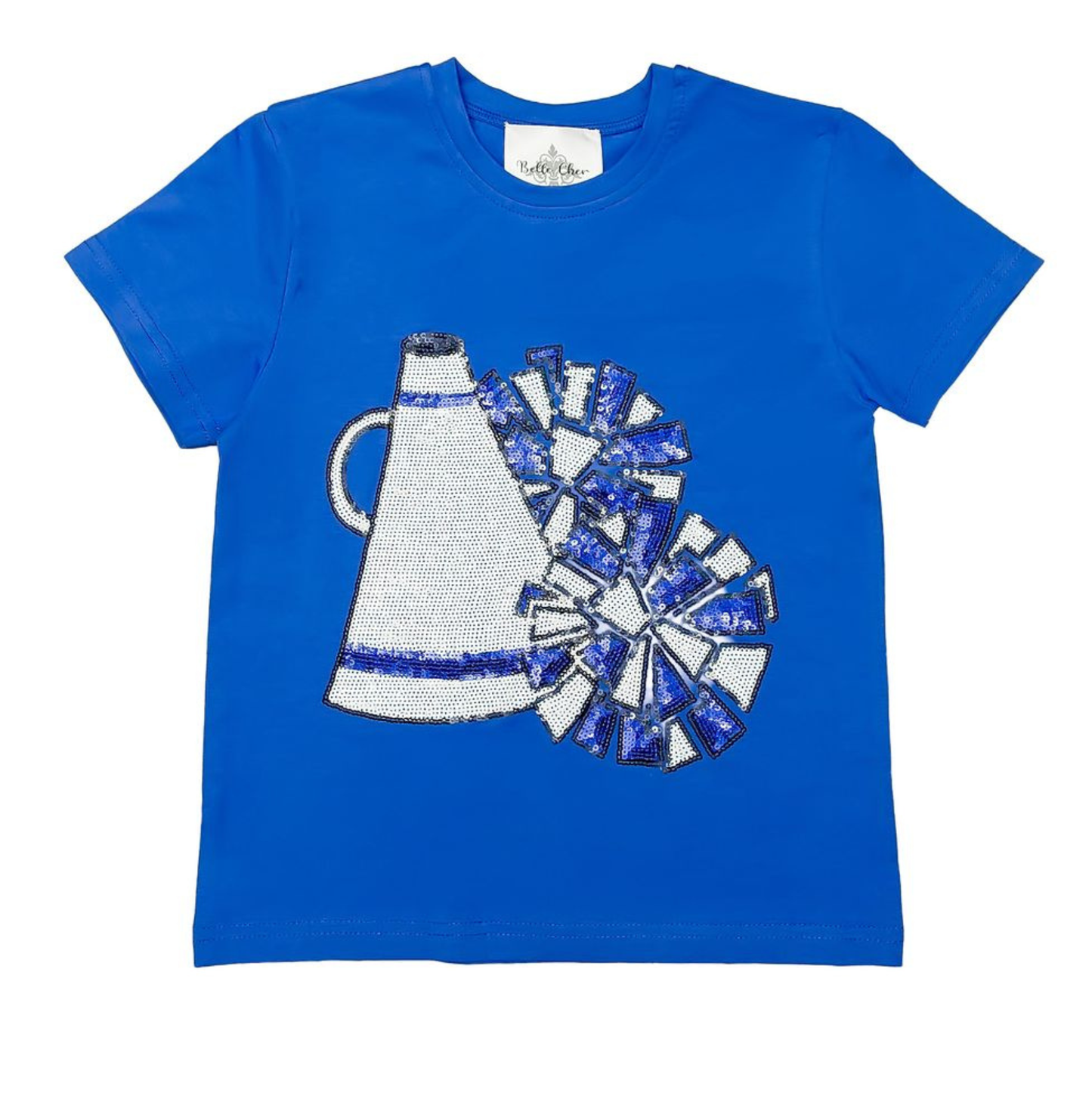Belle Cher Royal Blue Megaphone Shirt