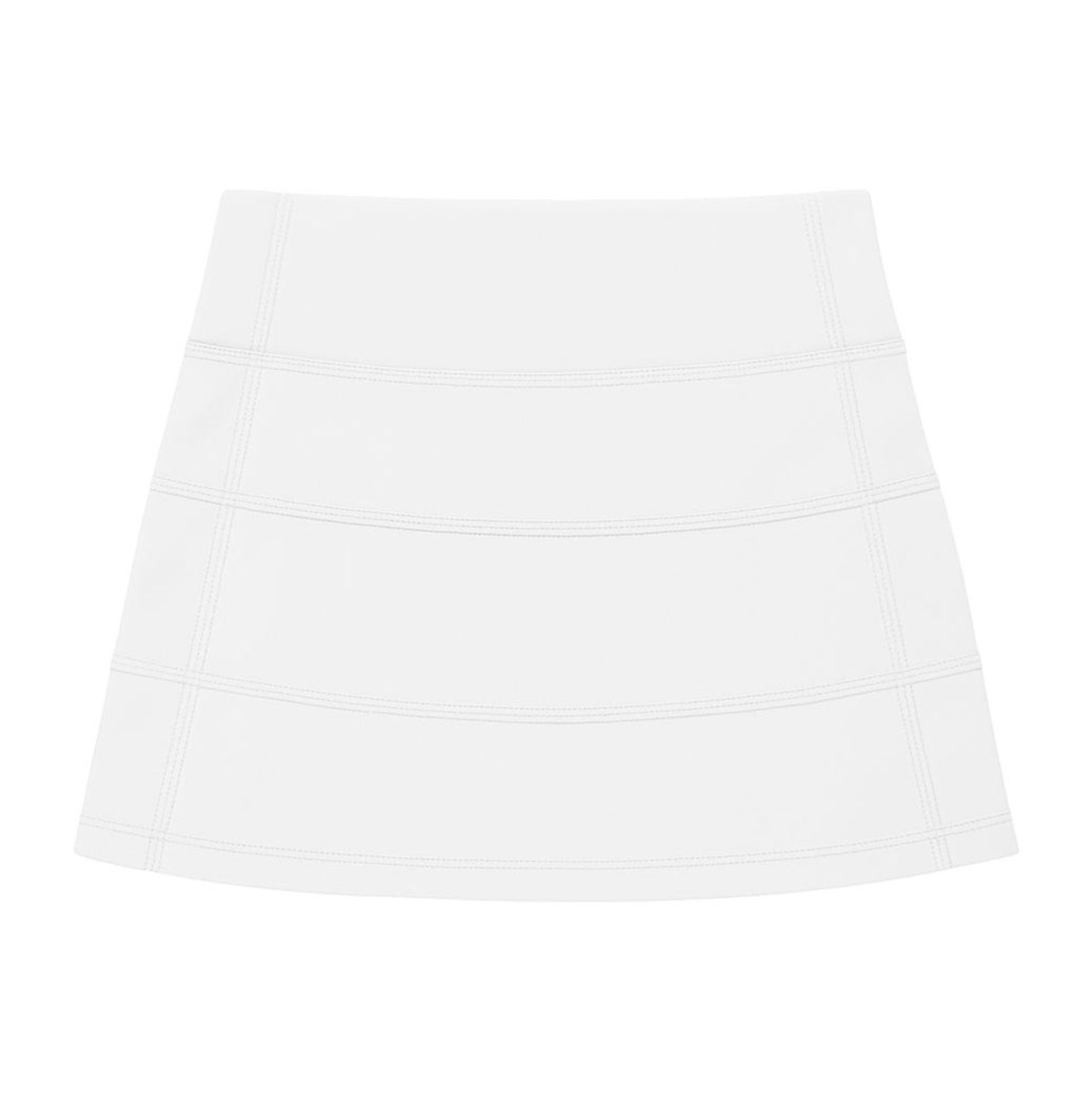 Belle Cher White Tennis Skirt