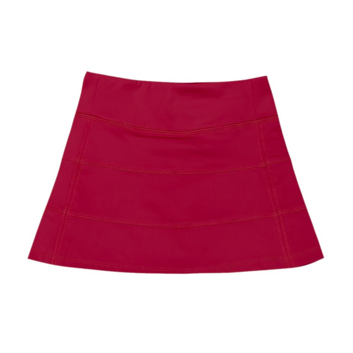 Belle Cher Maroon Tennis Skirt