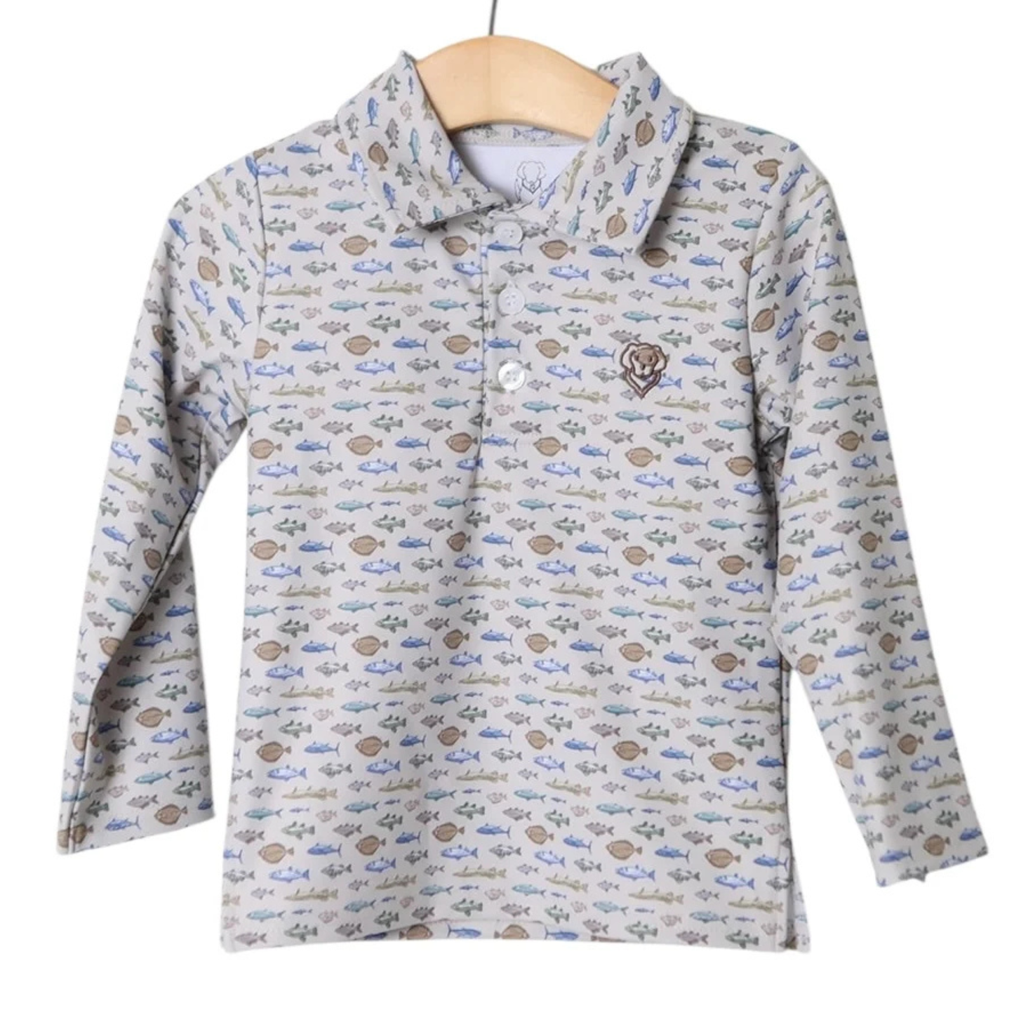 Millie Jay Damian LS Shirt - Fish