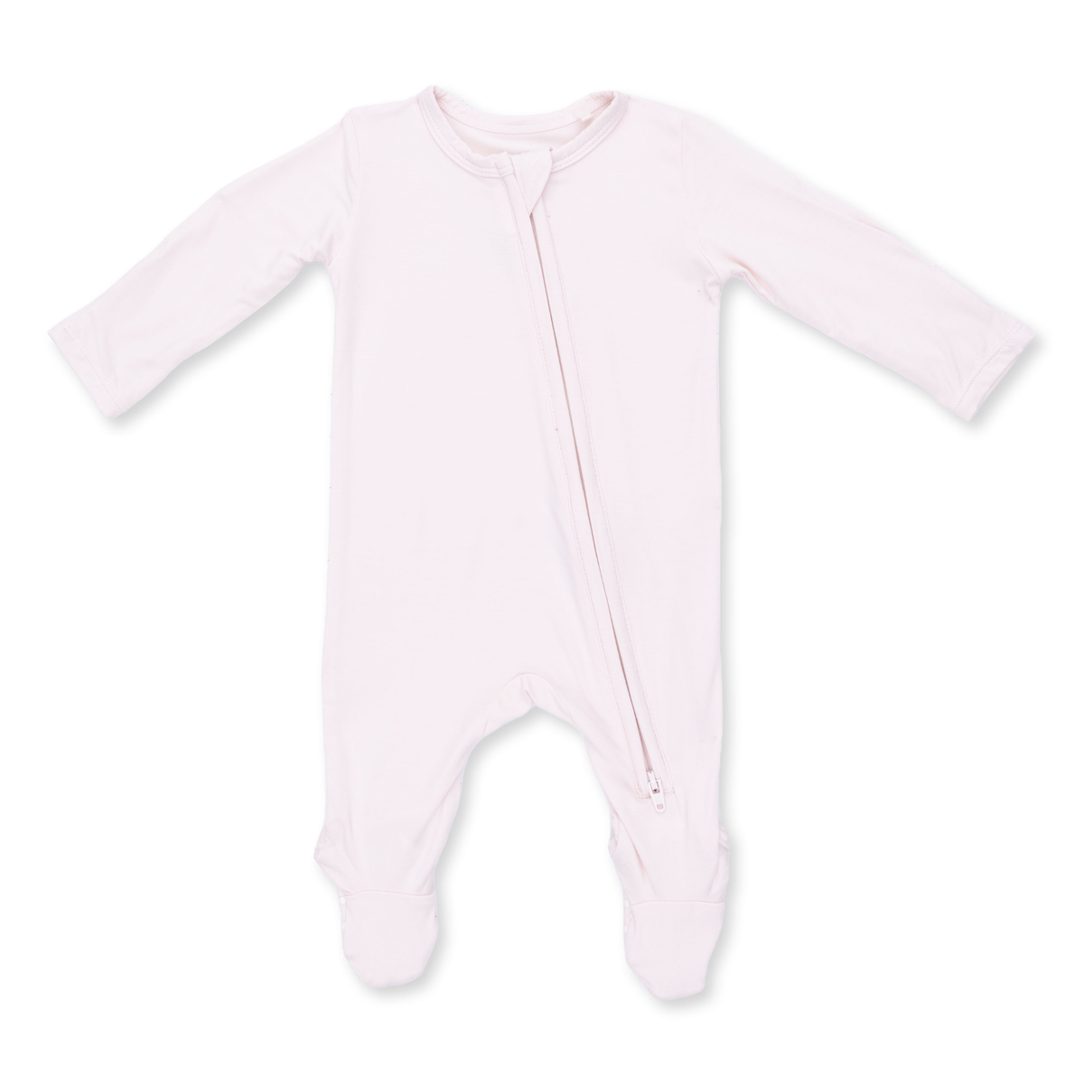 Angel Dear Mauve Morn - 2 Way Zipper Footie