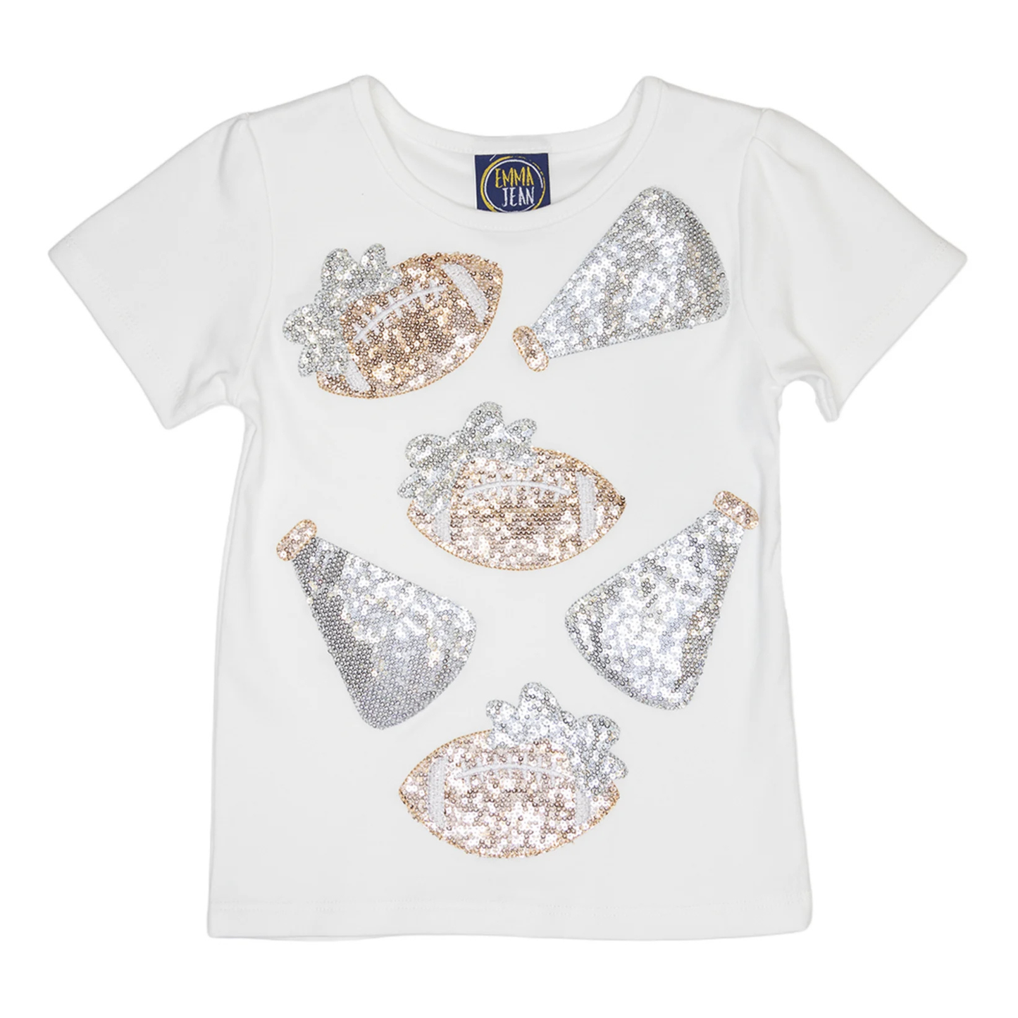 Cheer Sparkle Applique T-Shirt