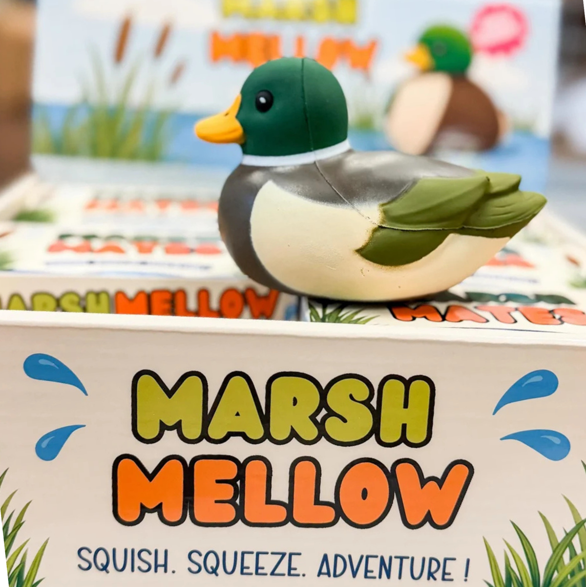 Marsh Mellow Mallard Squishy