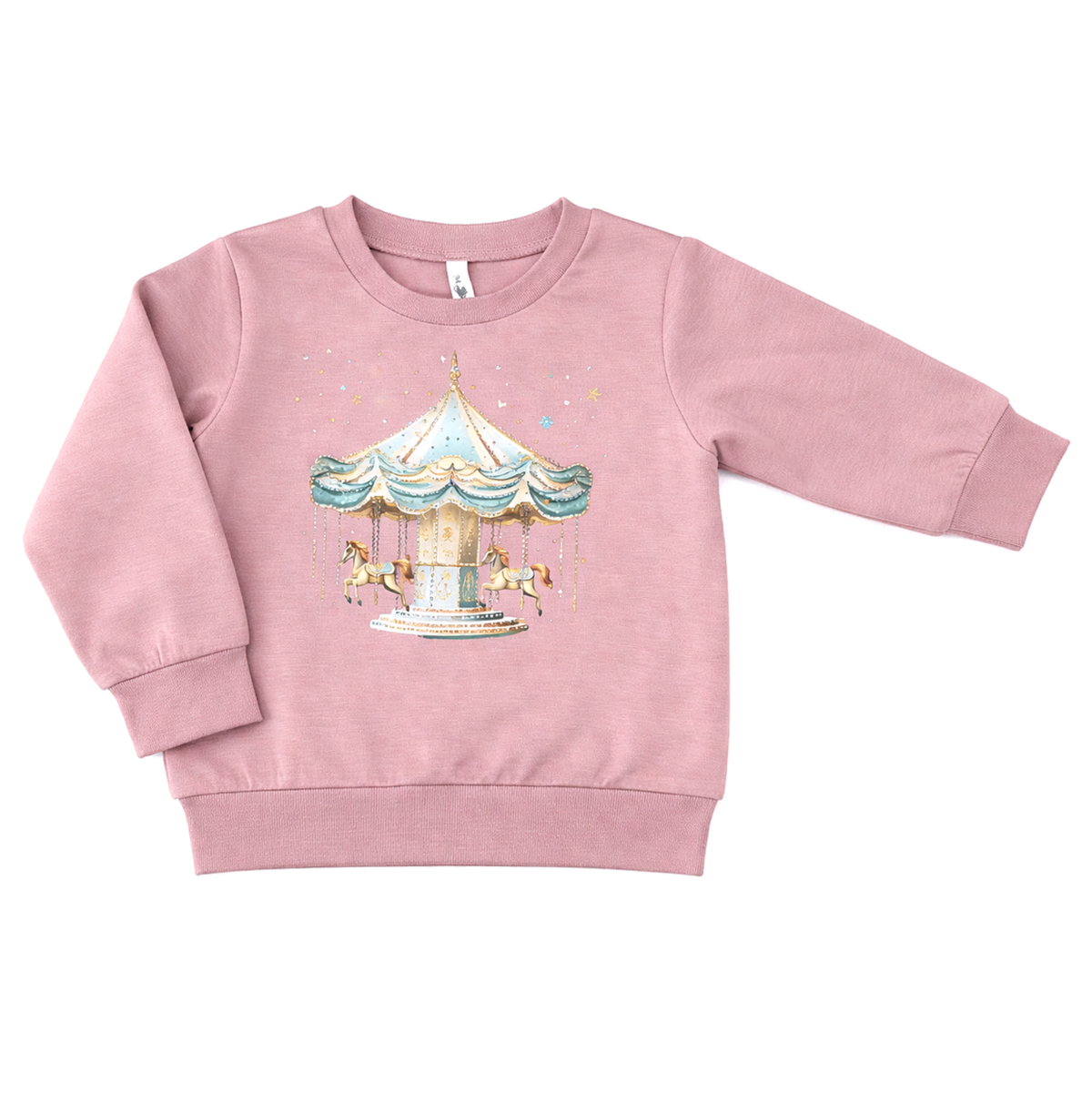 ML Kids Blush Carousel Sweatshirt