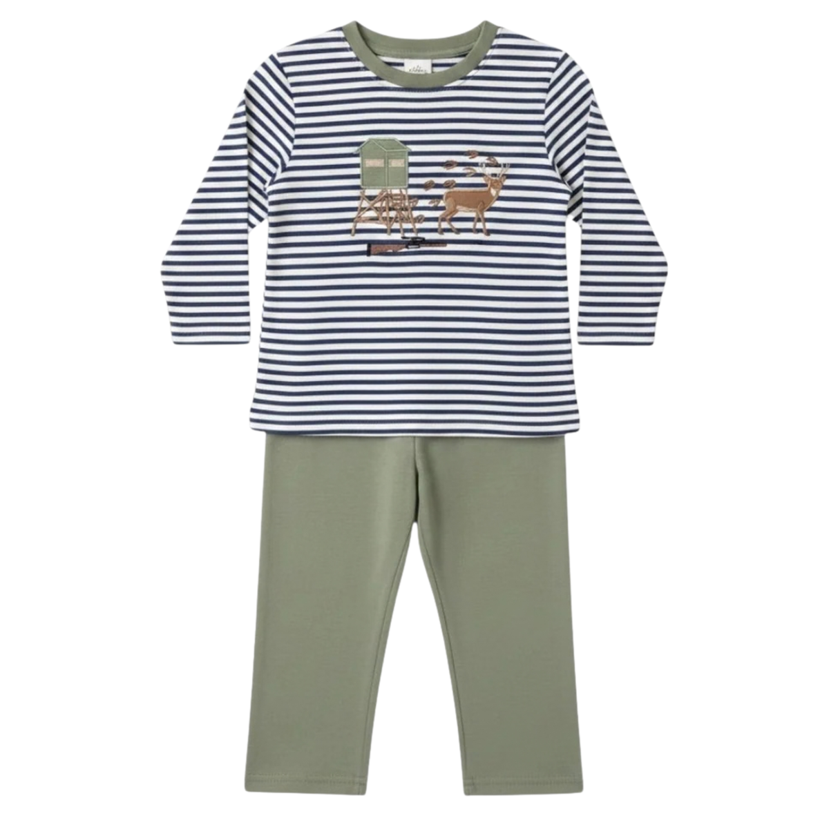 Millie Jay Evening Hunt Applique Pant Set