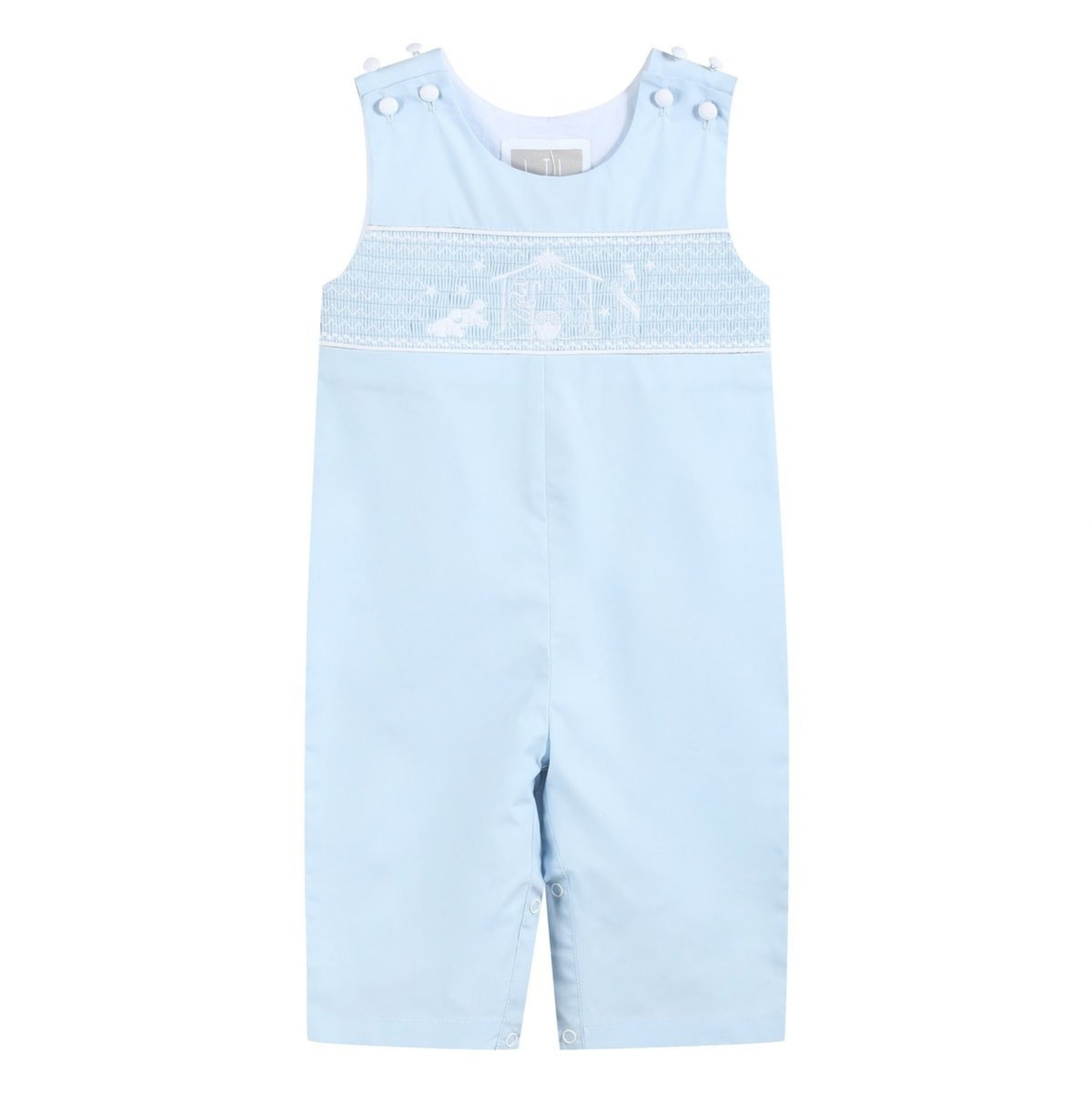 Lil Cactus Light Blue Nativity Longall