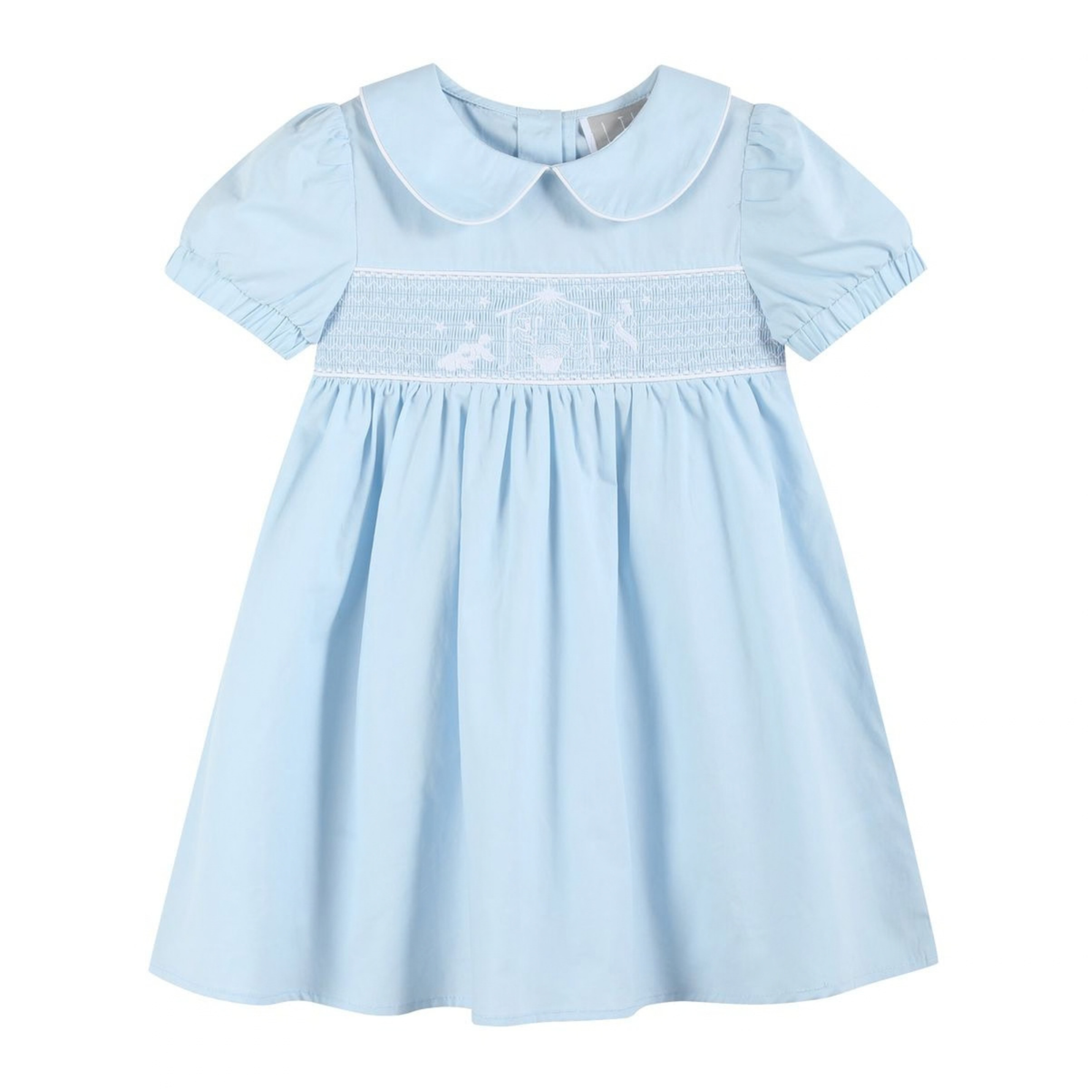 Lil Cactus Light Blue Nativity Dress