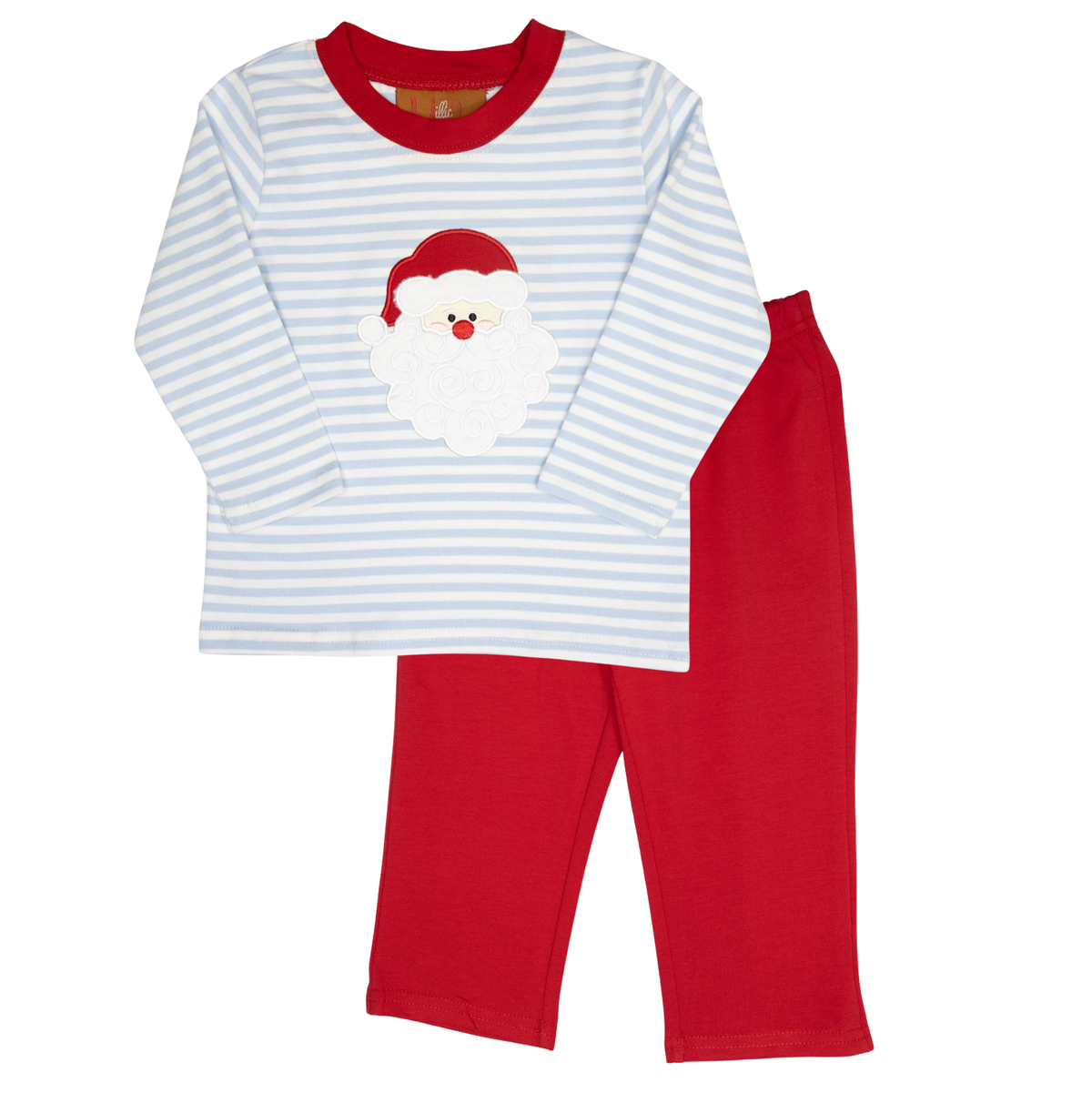 Millie Jay Ho Ho Ho Applique Pant Set