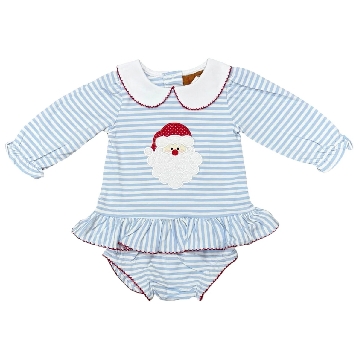 Millie Jay Ho Ho Ho Applique Bloomer Set