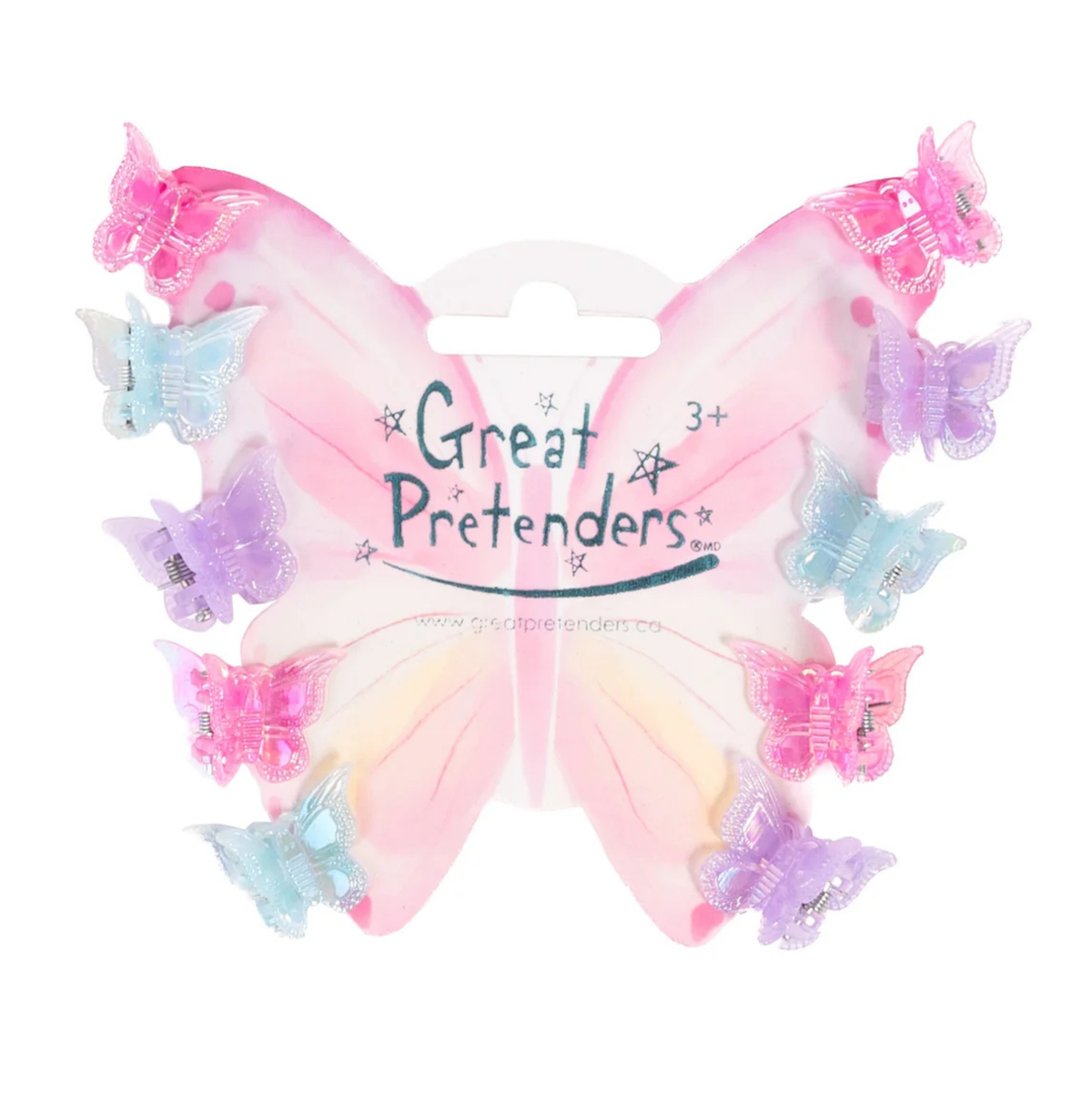 Great Pretenders Fancy Flutter Mini Hairclips