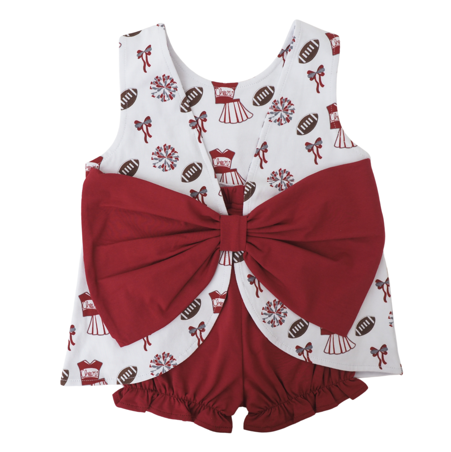 Cypress Row Varsity Dark Red Blaire Set