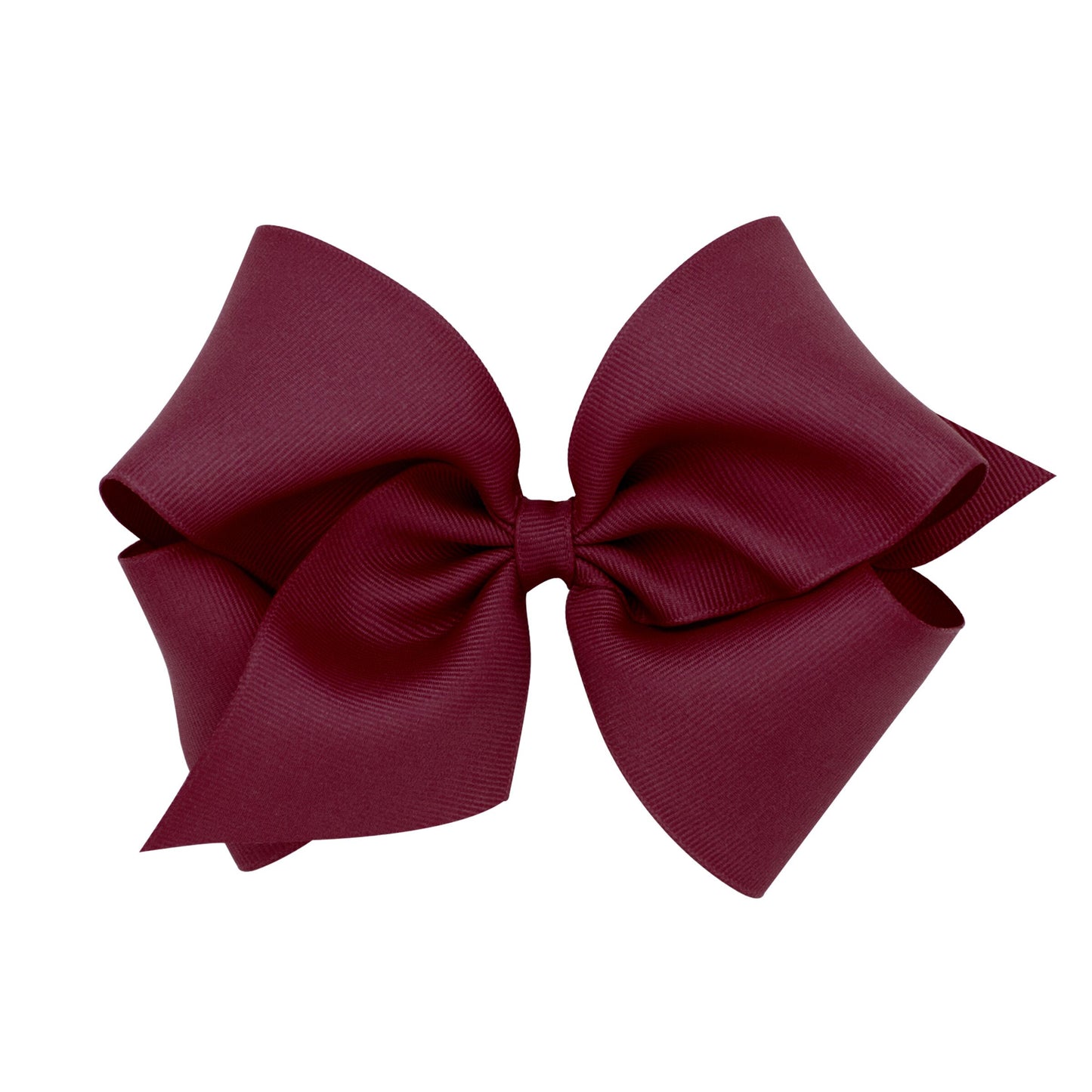 Wee Ones Grosgrain Bow Burgundy