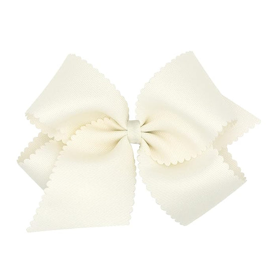 Wee Ones Scallop Bows - King