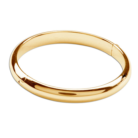 Cherished Moments Classic Gold Bangle