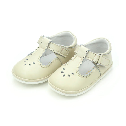 Angel Dottie T-Strap Mary Jane Oatmeal