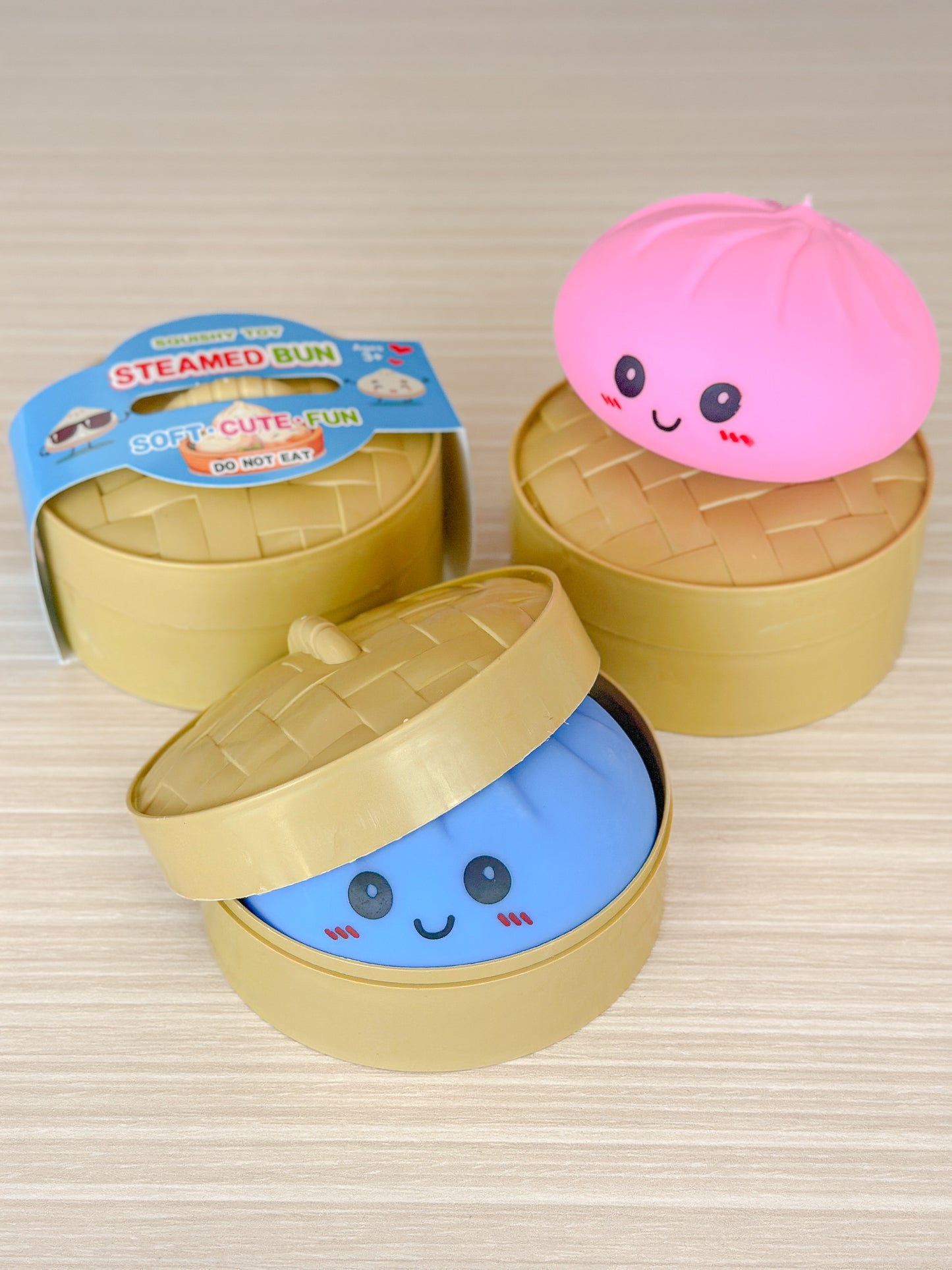 Steamed Bun Dumpling Squishy Toy