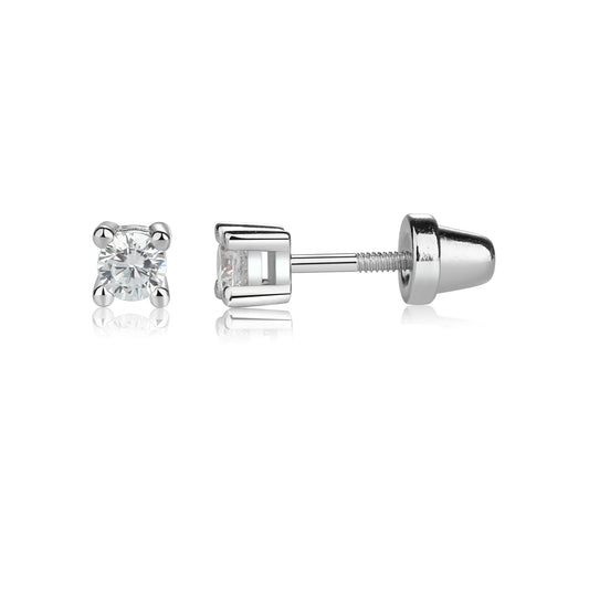 Cherished Moments Crystal Clear Stud Earring