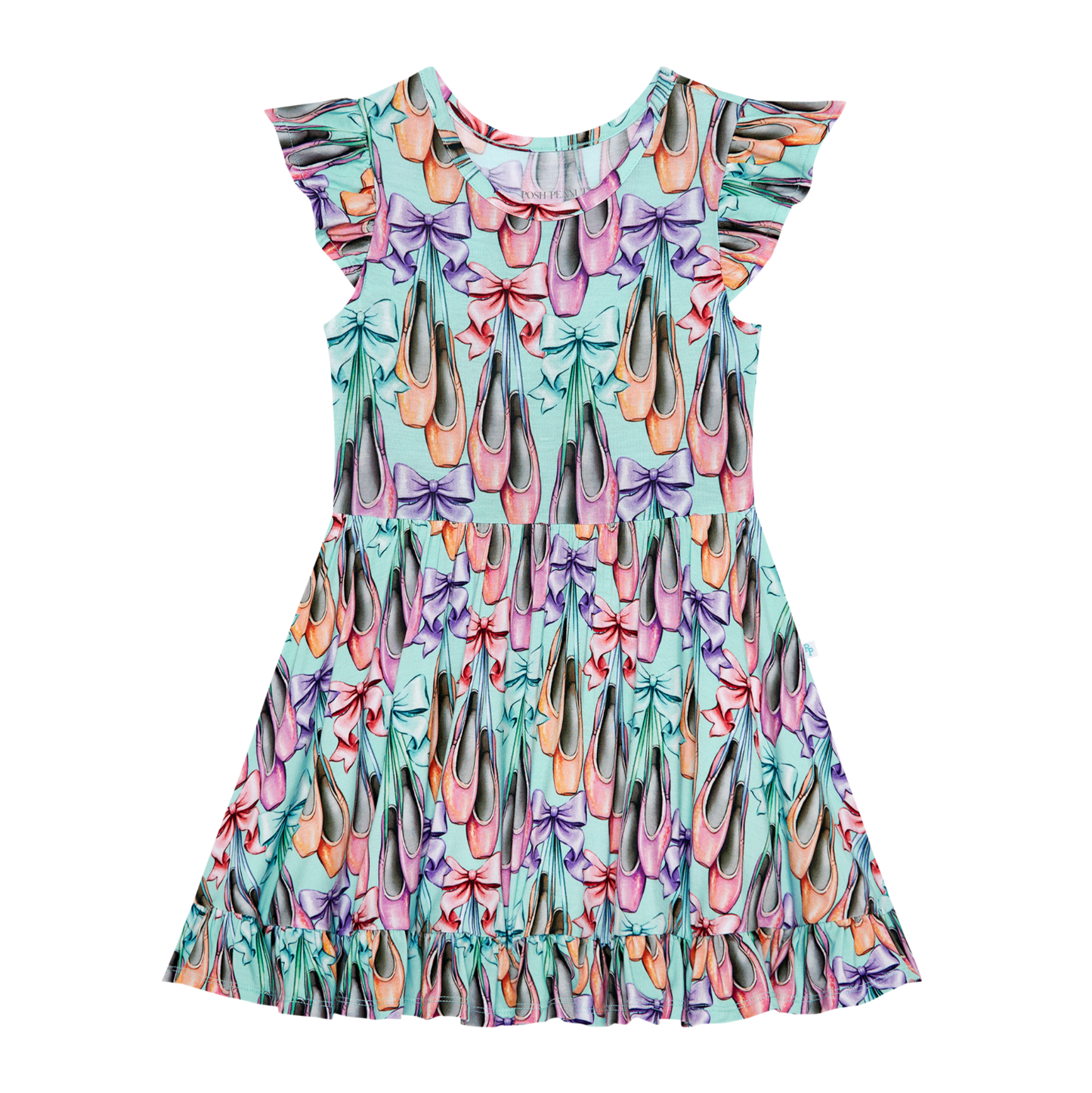 Posh Peanut Irina Ruffle Twirl Dress