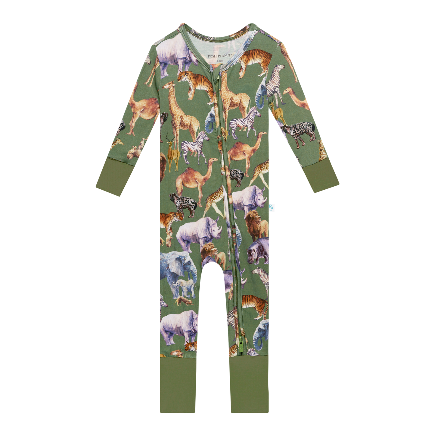 Posh Peanut Posh Safari Convertible Romper