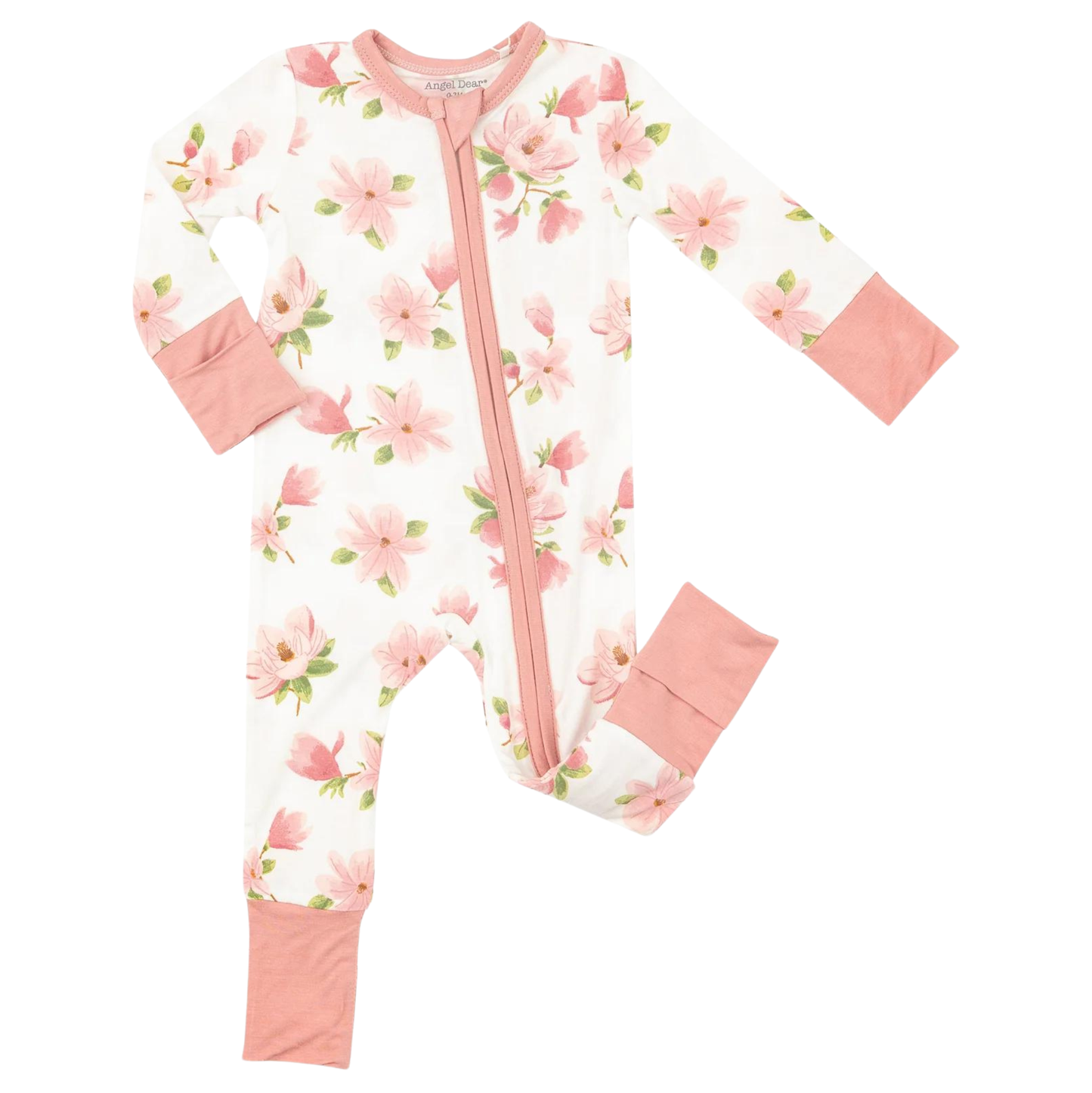 Angel Dear Sweet Magnolias 2 Way Zipper Romper