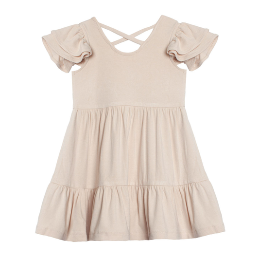 Mabel & Honey Tulip Fields Ivory Dress