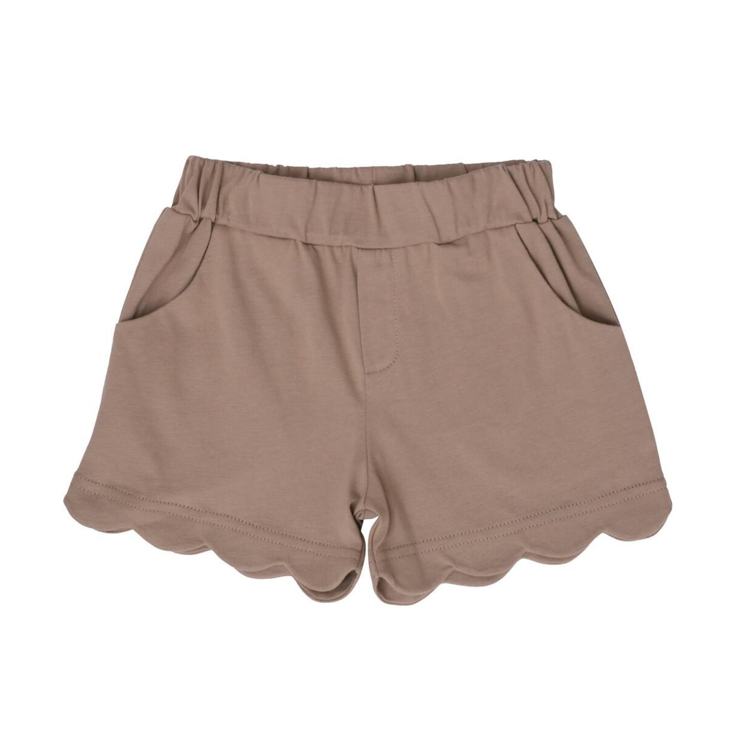 Trotter St. Khaki Scallop Shorts