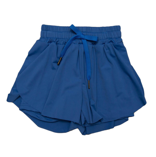 Belle Cher Royal Blue Butterfly Shorts