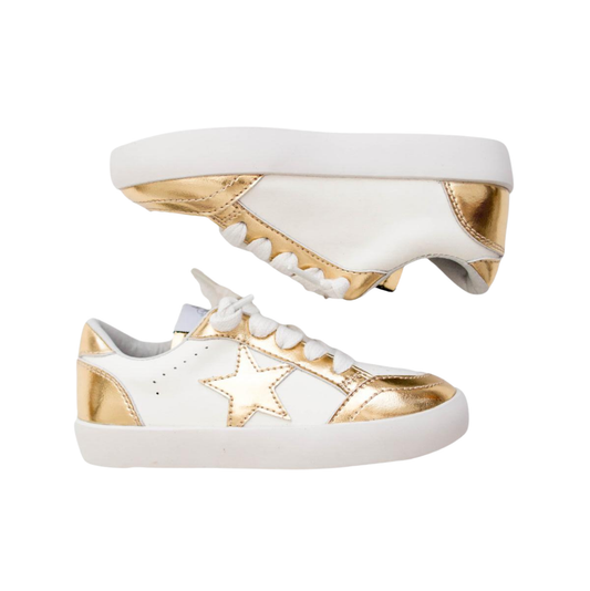 Belle Cher Gold Star Sneakers