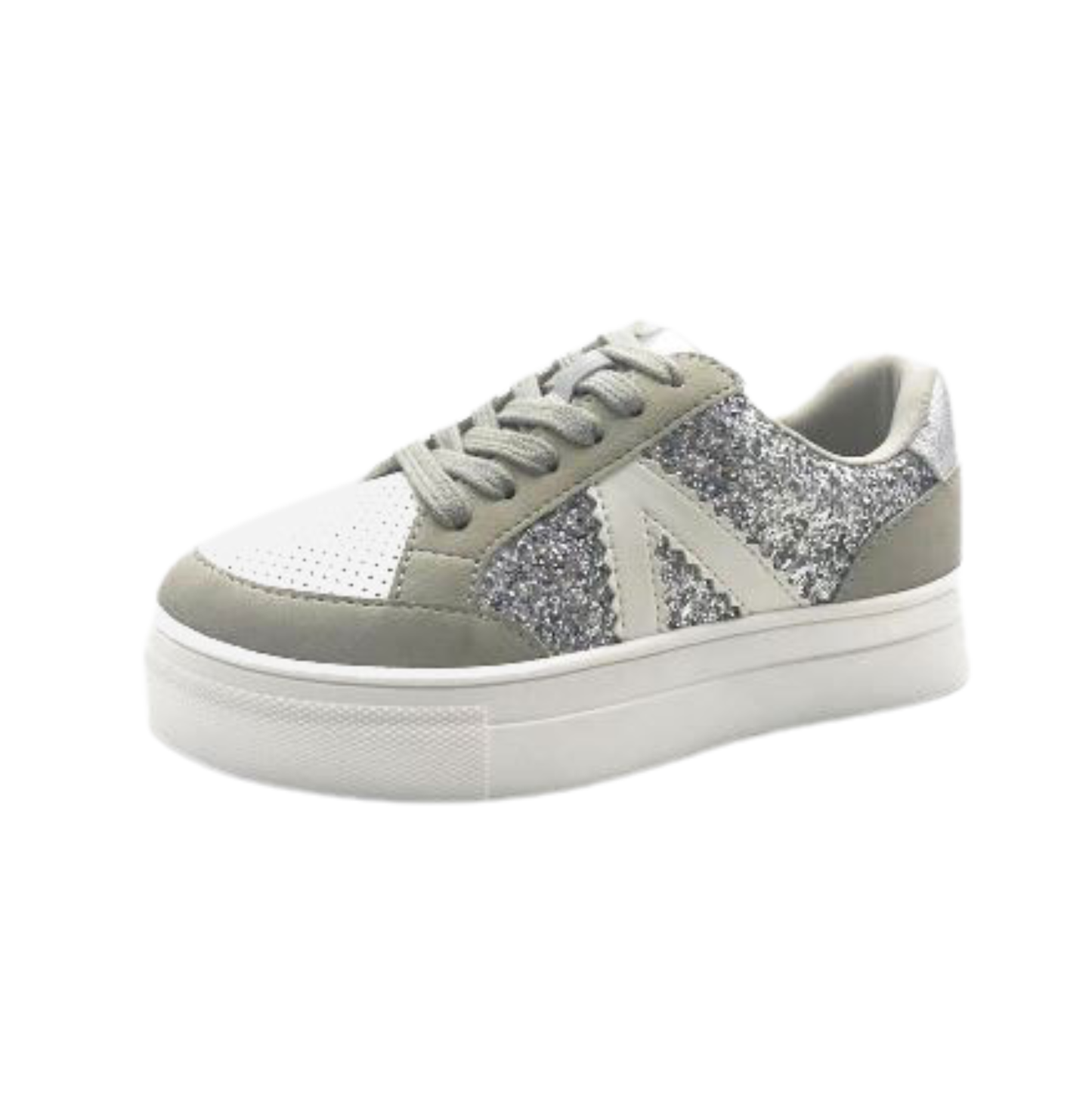 MIA Lil Tyrra Silver Sneaker