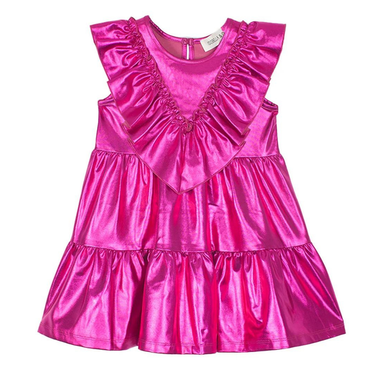 Isobella & Chloe Pink Rockin Around Dress