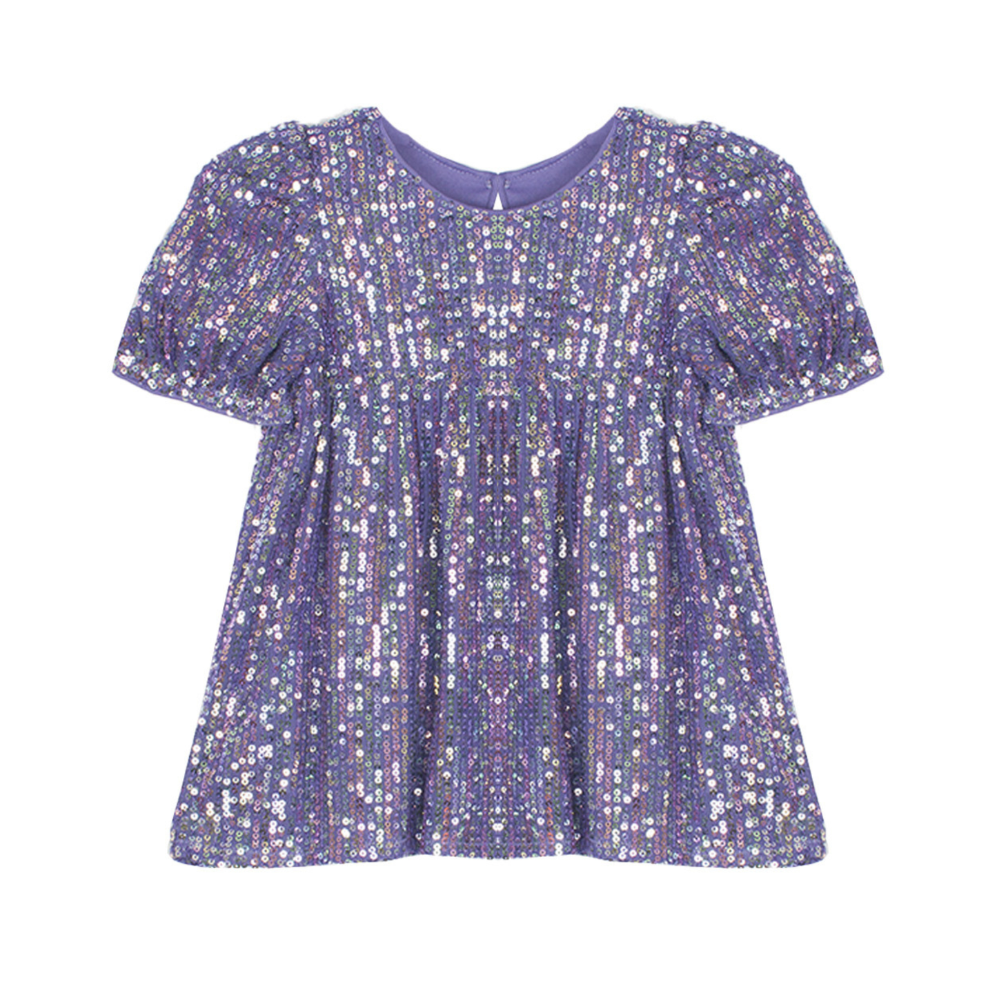 Isobella & Chloe Purple Dancing Queen Dress