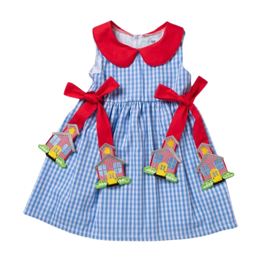 City Beautiful School House Tie Dress