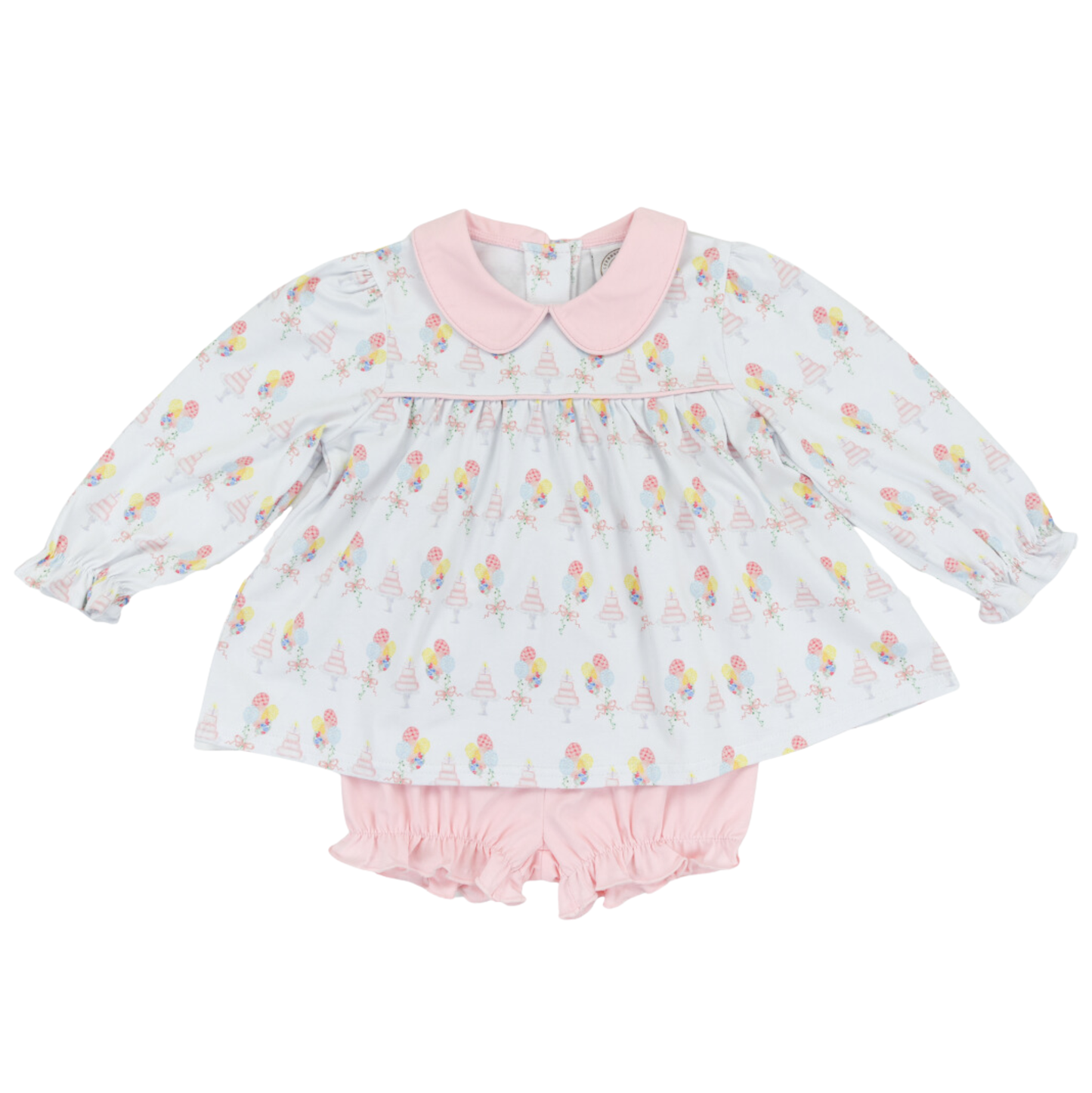 Cypress Row Birthday Girl Bubble Short Set